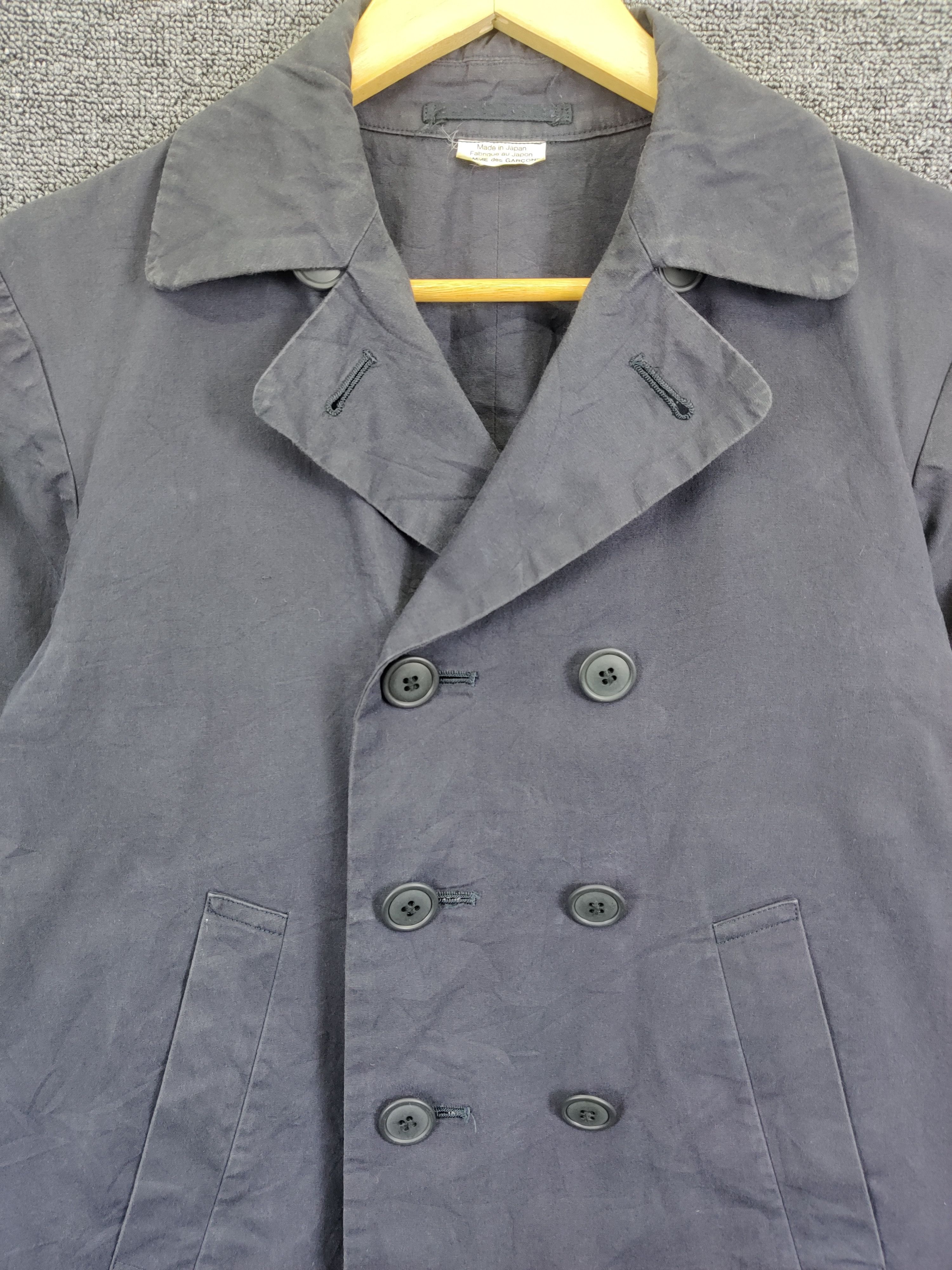 Comme des Garcons Vintage Comme Des Garcons Homme Plus Double Breasted Jacket Size US XS / EU 42 / 0 - 8 Thumbnail