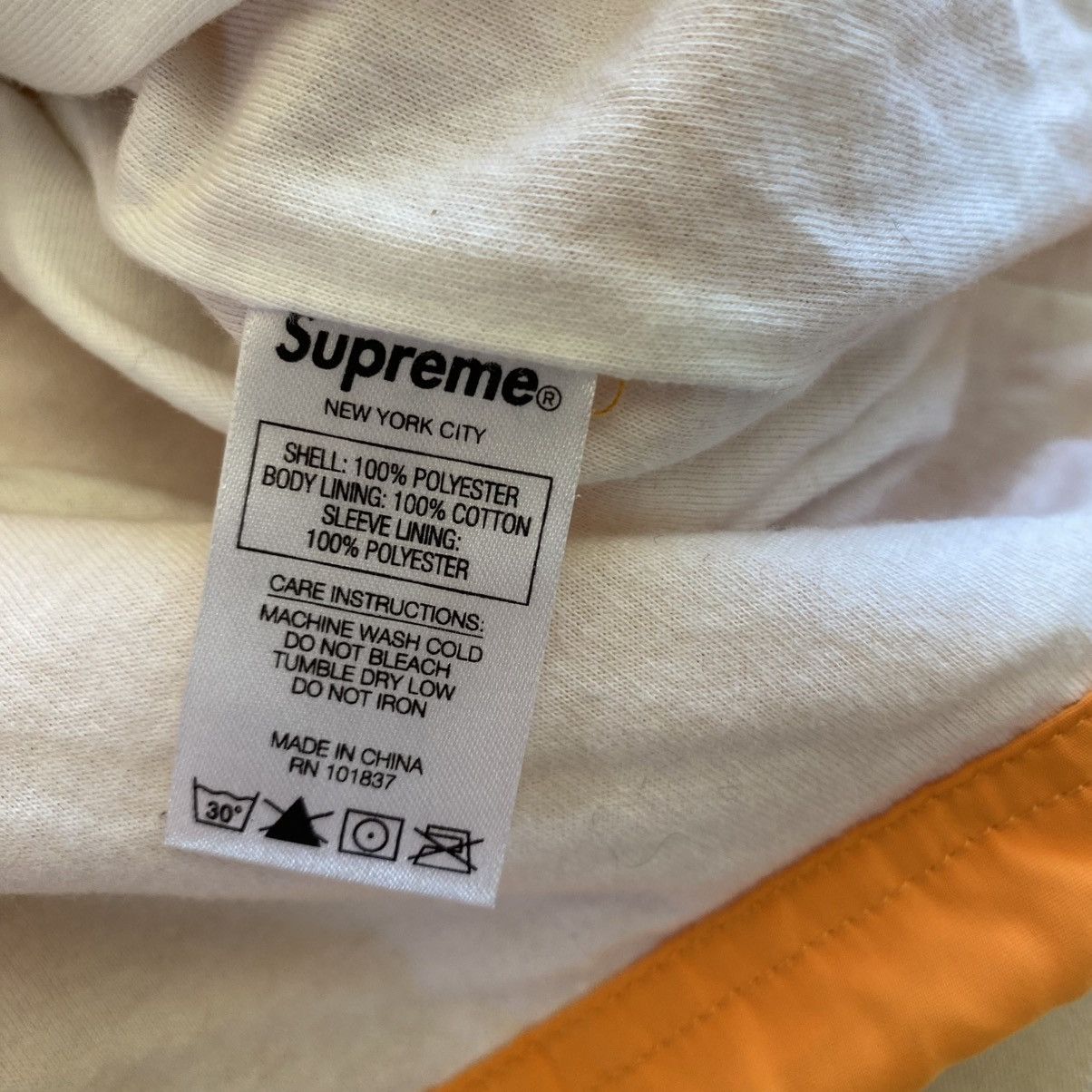 Supreme Supreme Coaches Jacket Bright Orange 2018 Windbreaker Size US M / EU 48-50 / 2 - 6 Thumbnail