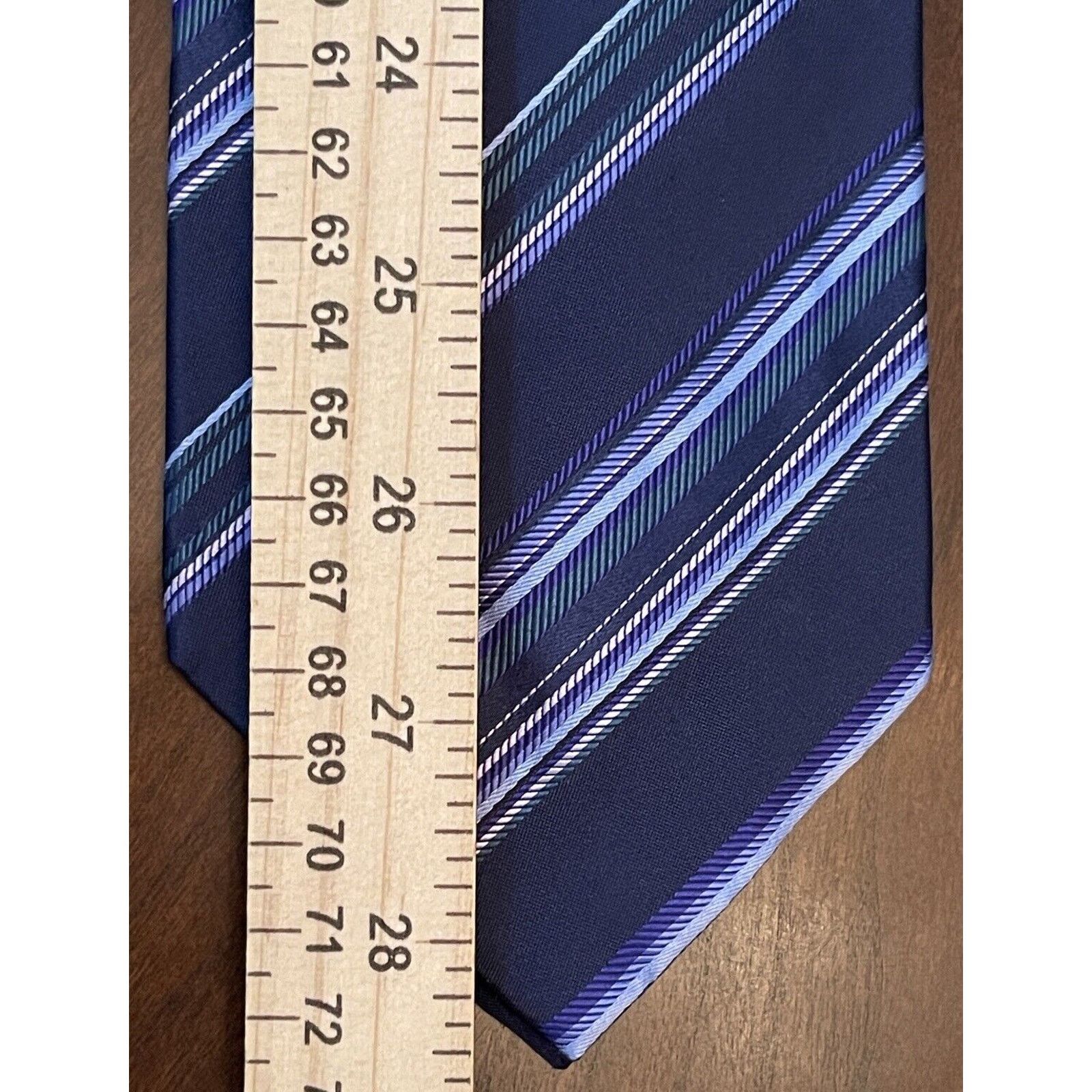 Banana Republic Banana Republic Blue 100% Silk Men’s Neck Tie Made In China Size ONE SIZE - 5 Thumbnail