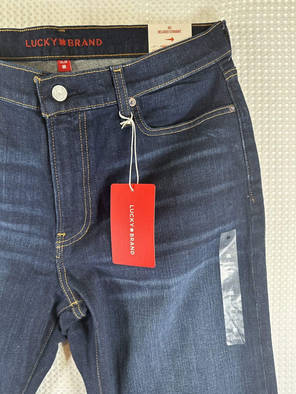 Lucky Brand Lucky Brand 181 Relaxed Straight Jean Size US 34 / EU 50 - 6 Thumbnail