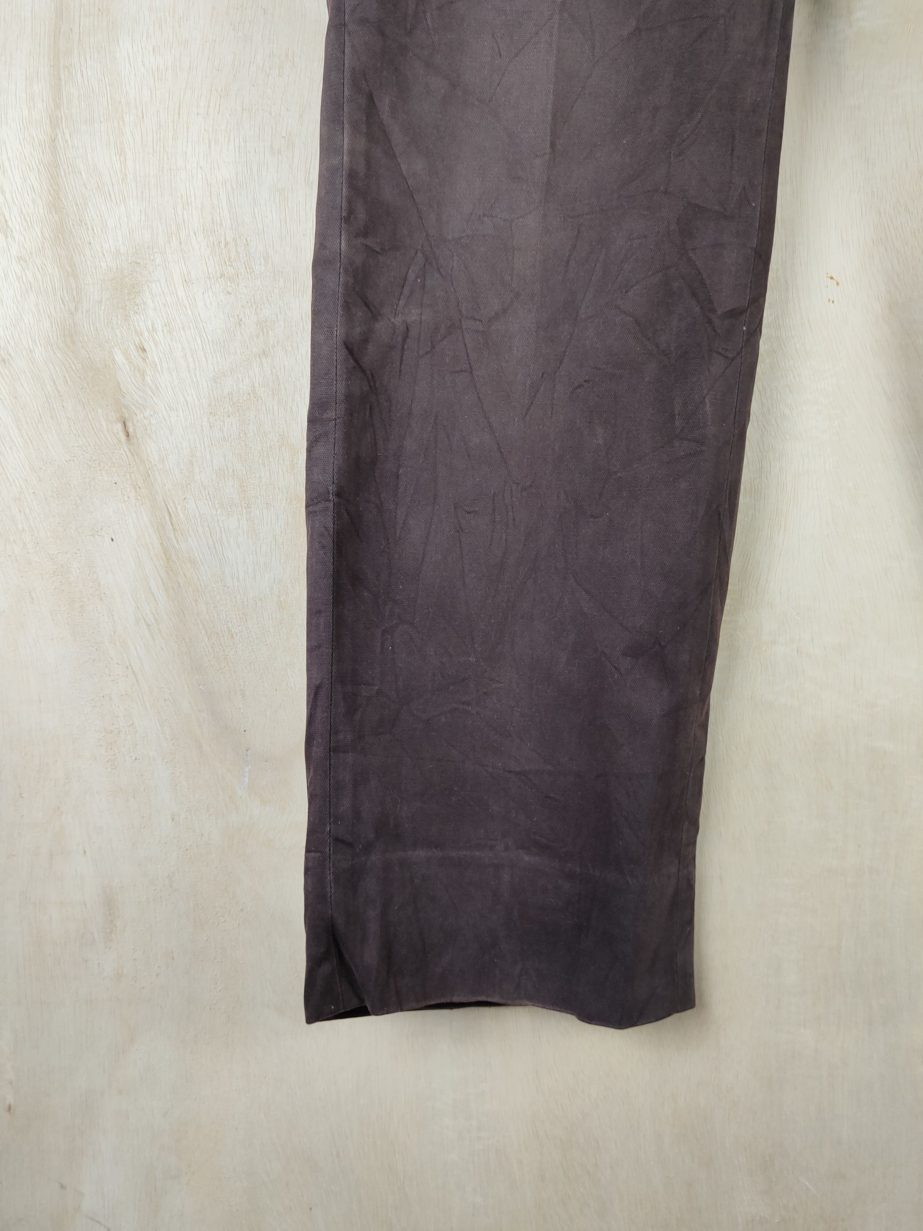 Japanese Brand Japanese Brand Dark Brown Casual Pants #S2505 Size 30" / US 8 / IT 44 - 4 Thumbnail