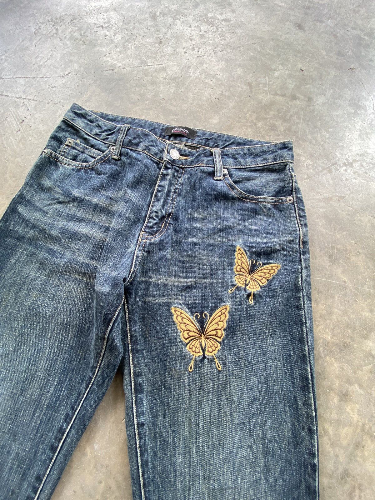 Hysteric Glamour × Japanese Brand Flare Jeans Japanese Oririn Flared @@31 Size US 30 / EU 46 - 4 Thumbnail