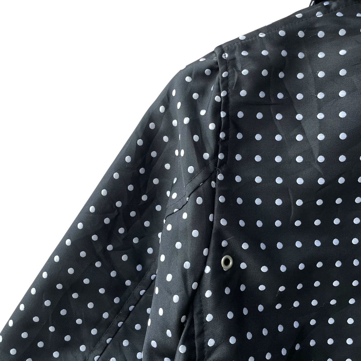 Vintage Sartoria Del Giaccone Italy Polkadots WMN Windbreaker Jacket Size M / US 6-8 / IT 42-44 - 8 Thumbnail