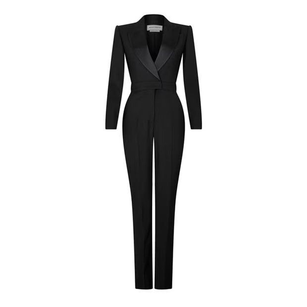 Alexander McQueen o1g2r1mq0824 Jumpsuits in Black Size 38" / US 16 / IT 52 - 1 Thumbnail