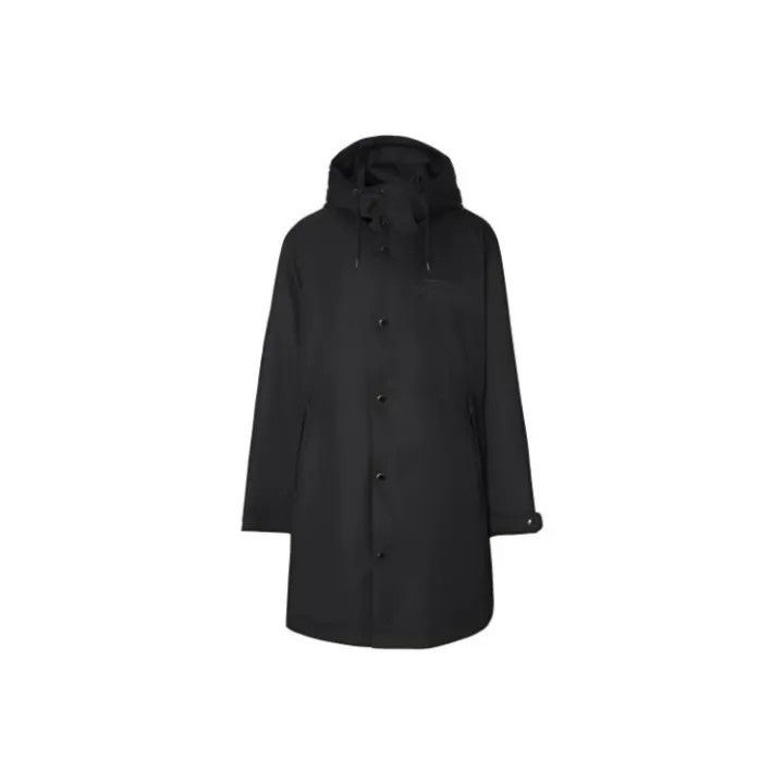 Burberry Burberry Black Zip Hooded Coat for Men Size US L / EU 52-54 / 3 - 1 Thumbnail