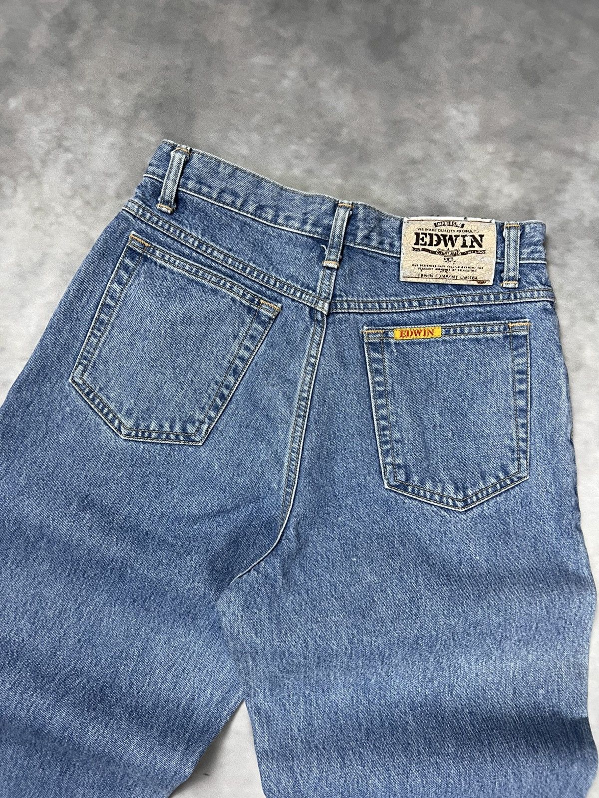 Edwin Vintage EDWIN New Newton Jeans Made in Japan W30 L38 Men’s Size US 30 / EU 46 - 4 Thumbnail