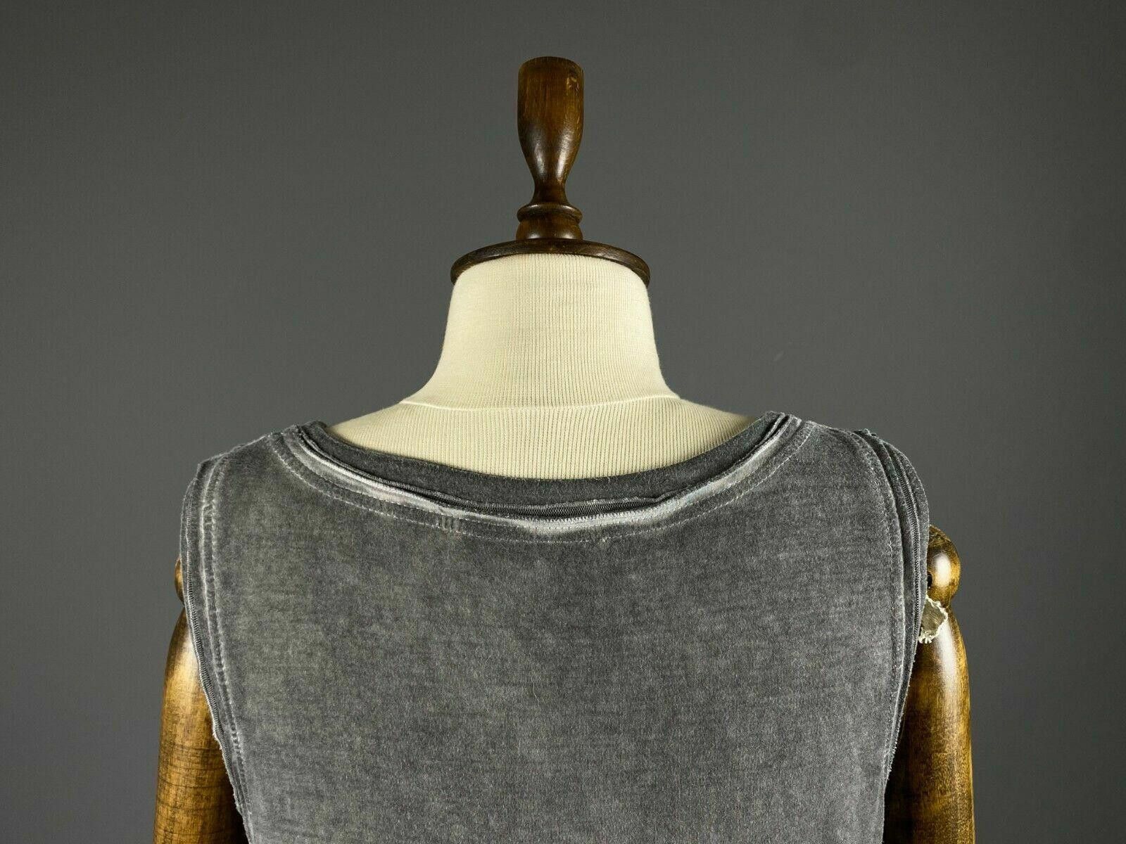 Bottega Veneta Bottega by Elisa Cavaletti Grey Designed Tunic Dress M Size M / US 6-8 / IT 42-44 - 6 Thumbnail