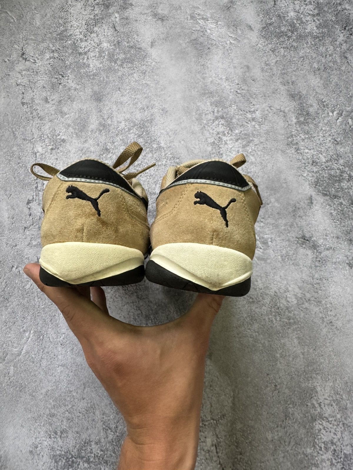 Puma × Vintage Vintage Puma Speedcat Beige Hype Sneakers Streetwear Rare Size US 7.5 / EU 40-41 - 8 Thumbnail