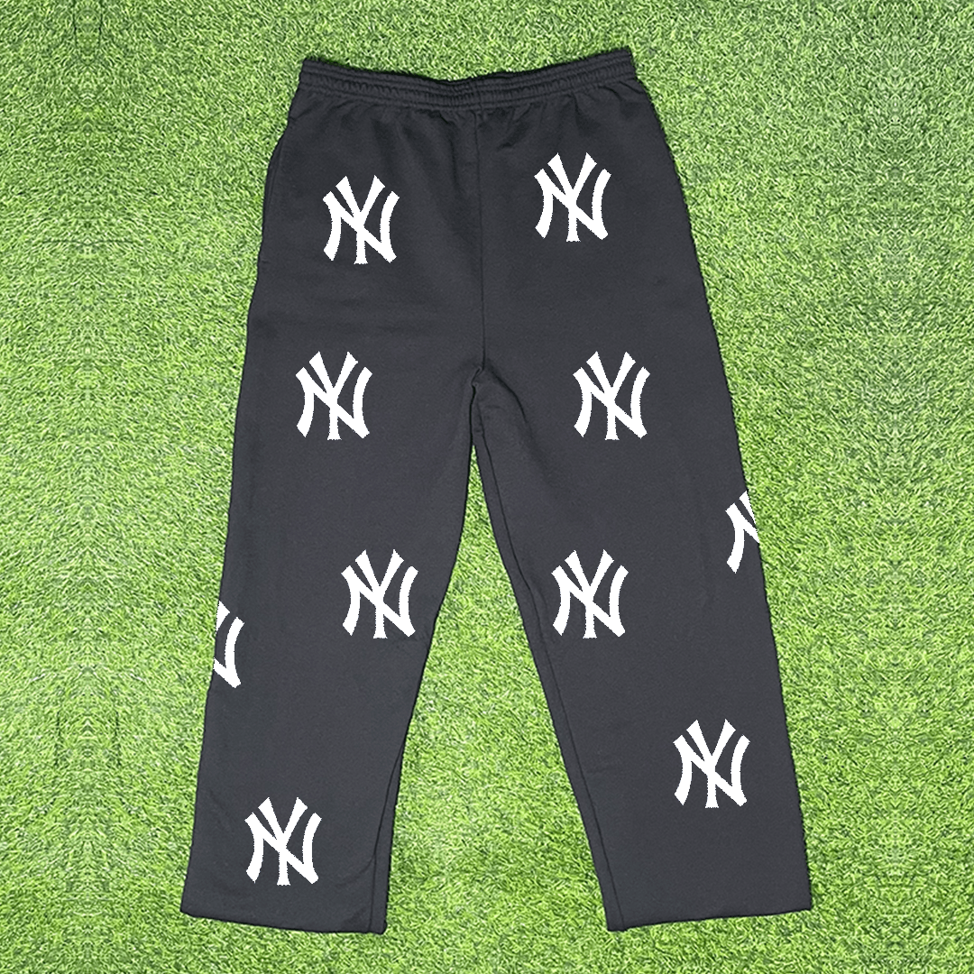 Vintage NY AOP SWEATPANTS Size US 30 / EU 46 - 1 Thumbnail
