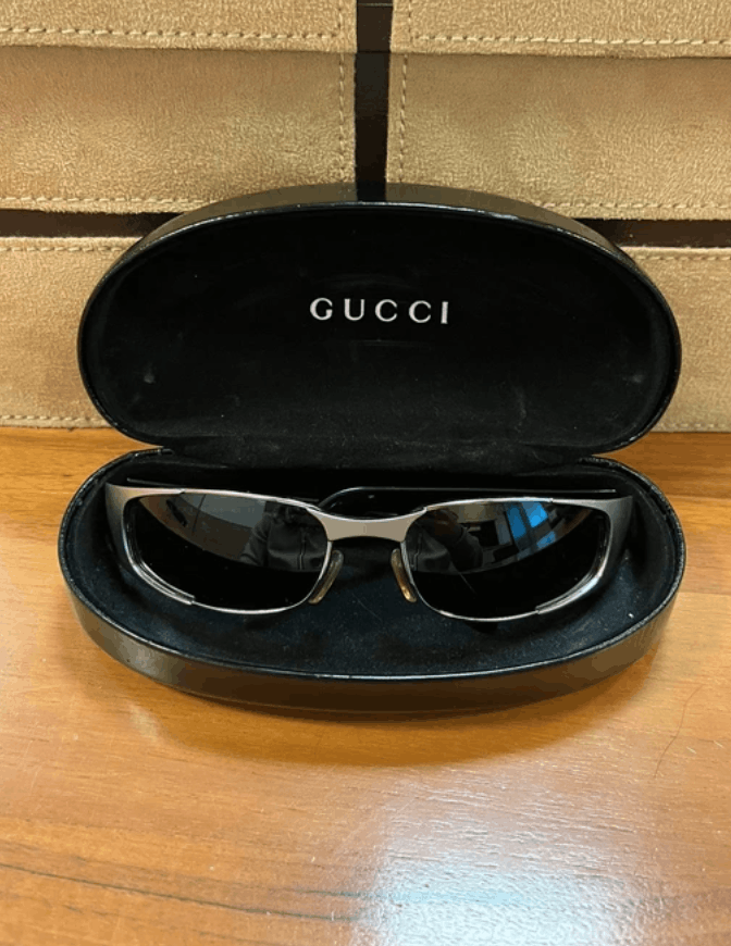 Gucci GUCCI Sunglasses GG2377 Shield Rimless 90s Wrap GG1188 Size ONE SIZE - 2 Thumbnail