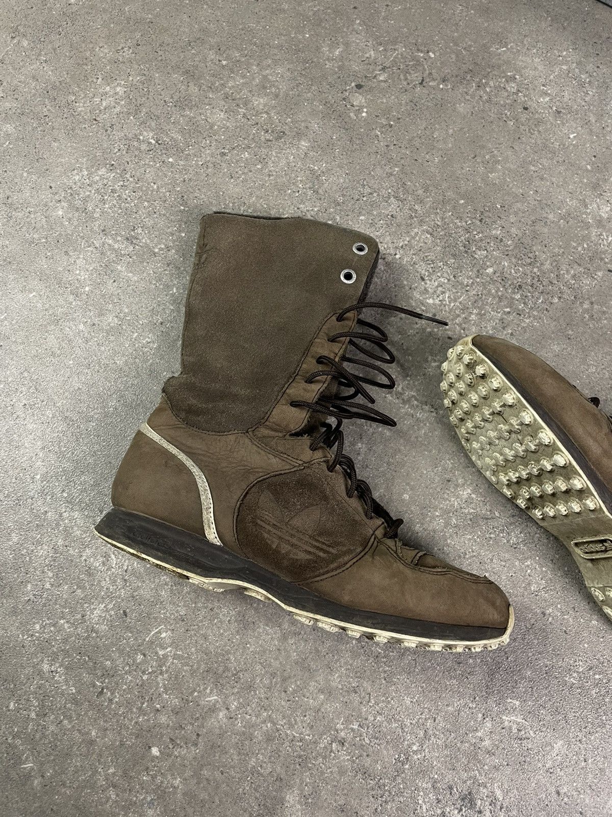 Adidas × Vintage Vintage Y2K Adidas respect me Leather Boots Size US 5.5 / IT 35.5 - 2 Thumbnail