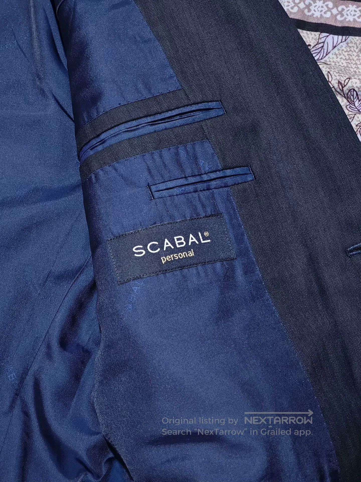 SCABAL Custom Scabal Wool Blend Suit Jacket. Size US M / EU 48-50 / 2 - 7 Thumbnail