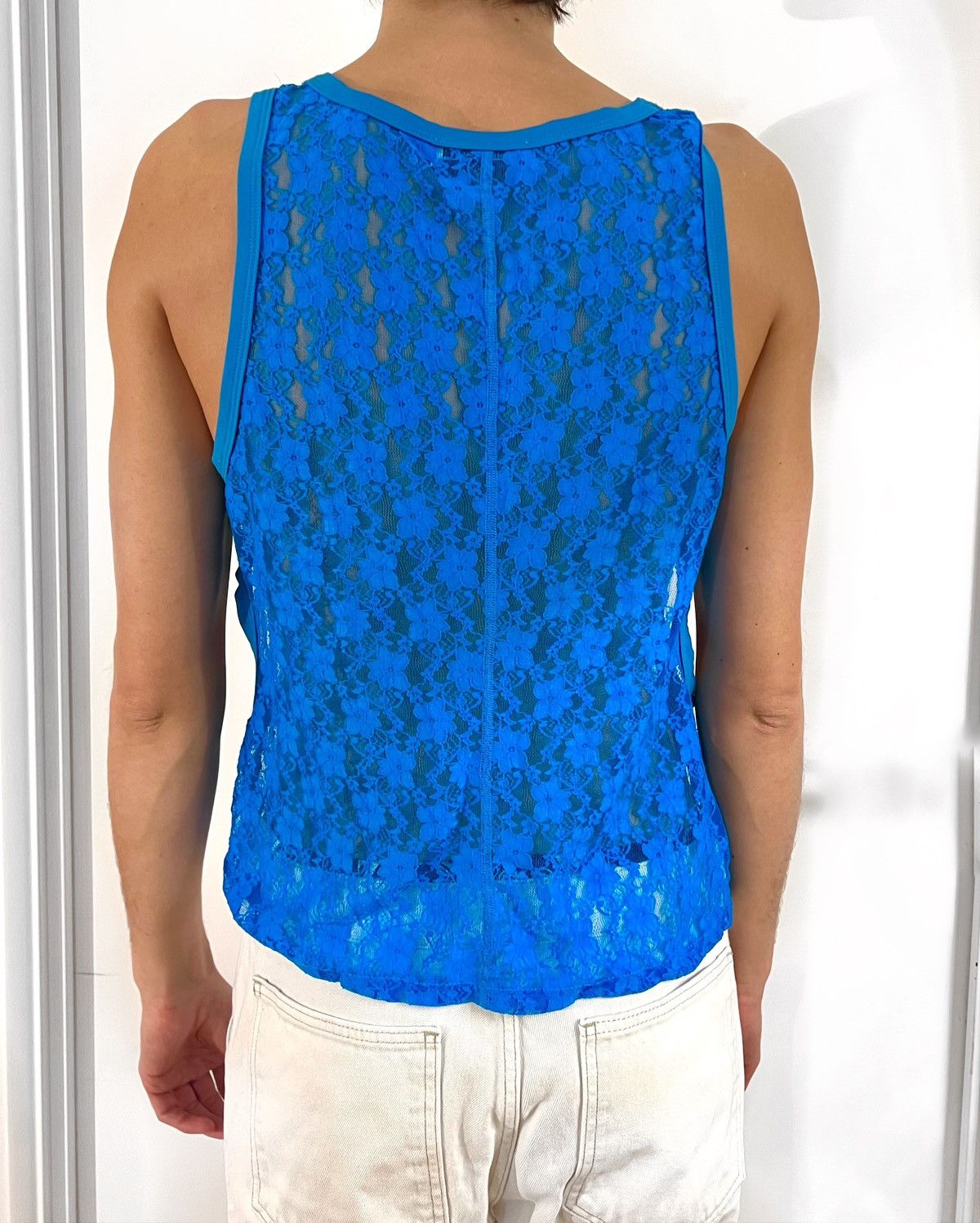 Maiden Name Blue David Tank Top Size US L / EU 52-54 / 3 - 5 Thumbnail