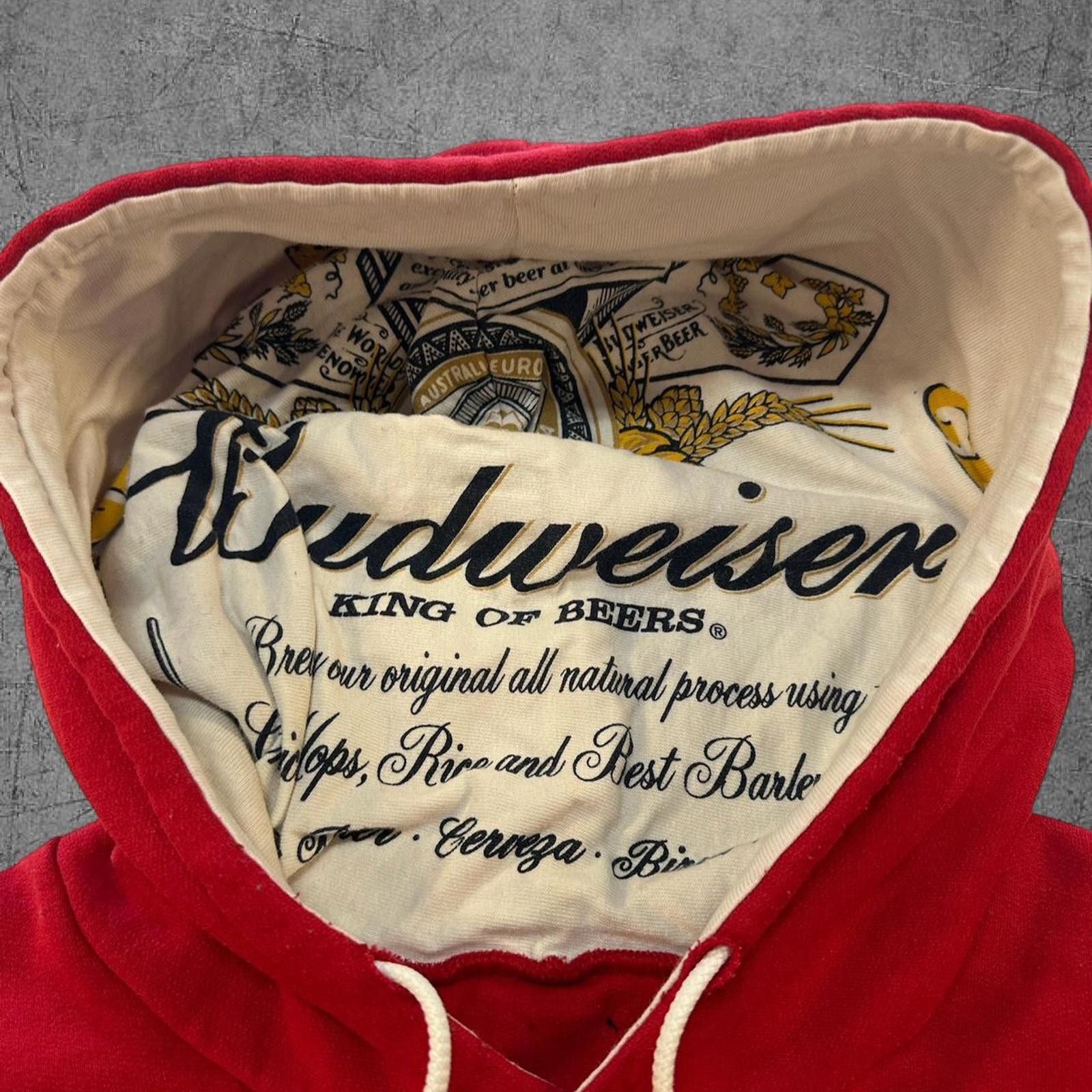 Budweiser Vintage 2003 Budweiser Hoodie Size US L / EU 52-54 / 3 - 4 Thumbnail
