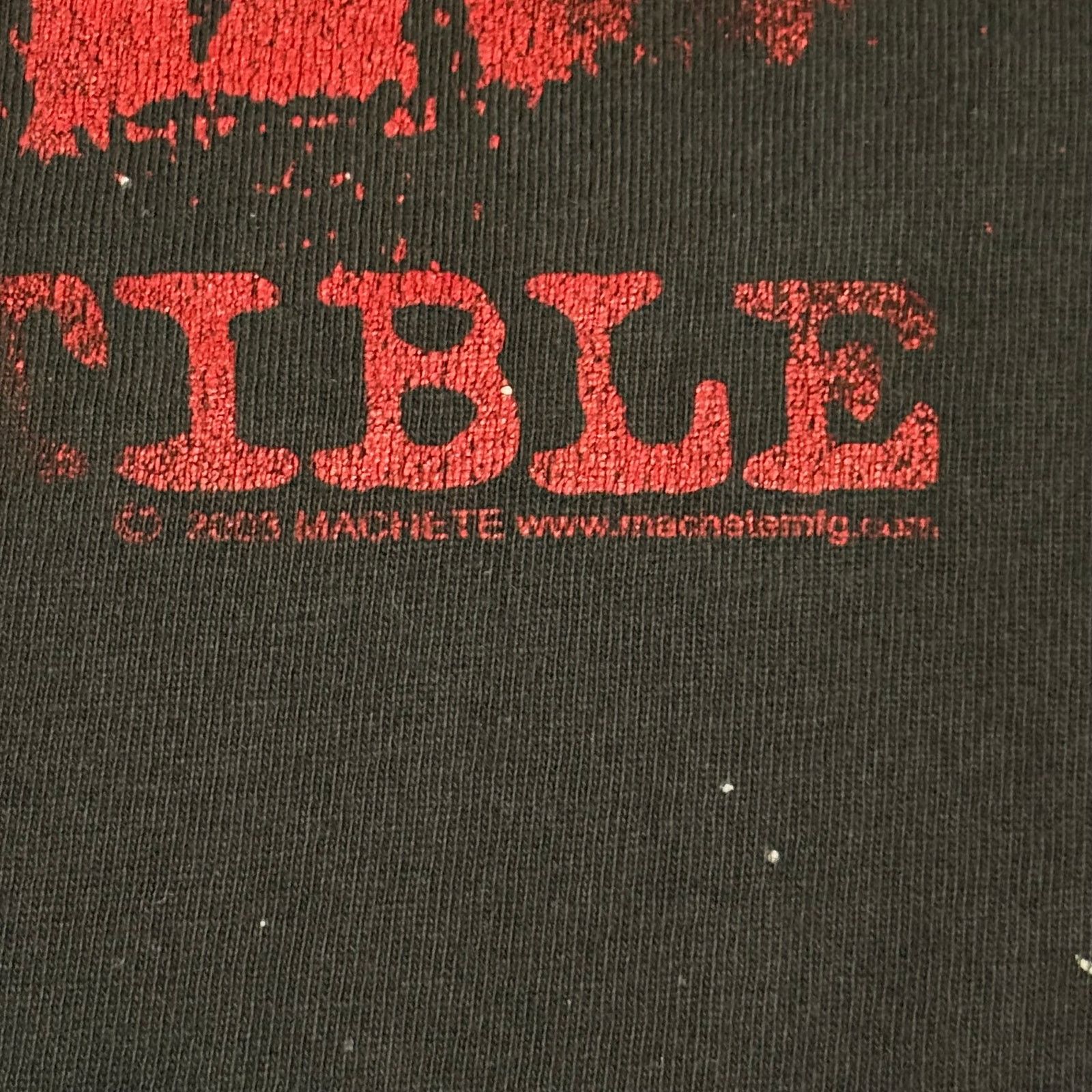 Band Tees × Vintage 2003 Rancid Indestructible Shirt Size Large Punk Band Tee Size US L / EU 52-54 / 3 - 4 Thumbnail