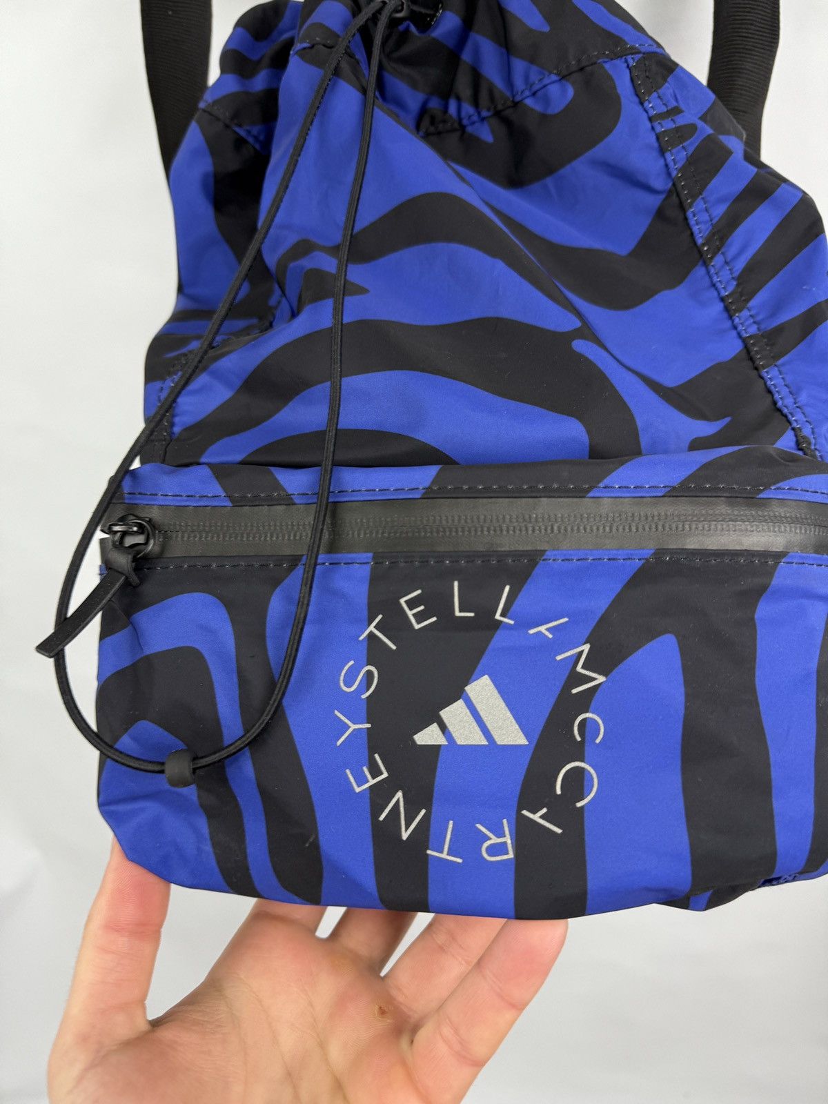 Adidas × Stella McCartney 🇺🇸 Y2K Adidas Stella McCartney Bagpack Rare Retro Hype Size ONE SIZE - 8 Thumbnail
