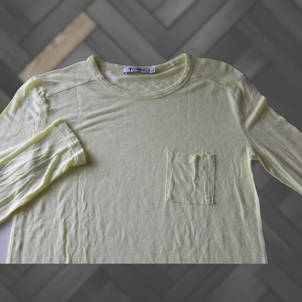 Alexander Wang Women's Alexander Wang *SMALL HOLE* Pocket T Shirt Size XS Size XS / US 0-2 / IT 36-38 - 1 Thumbnail