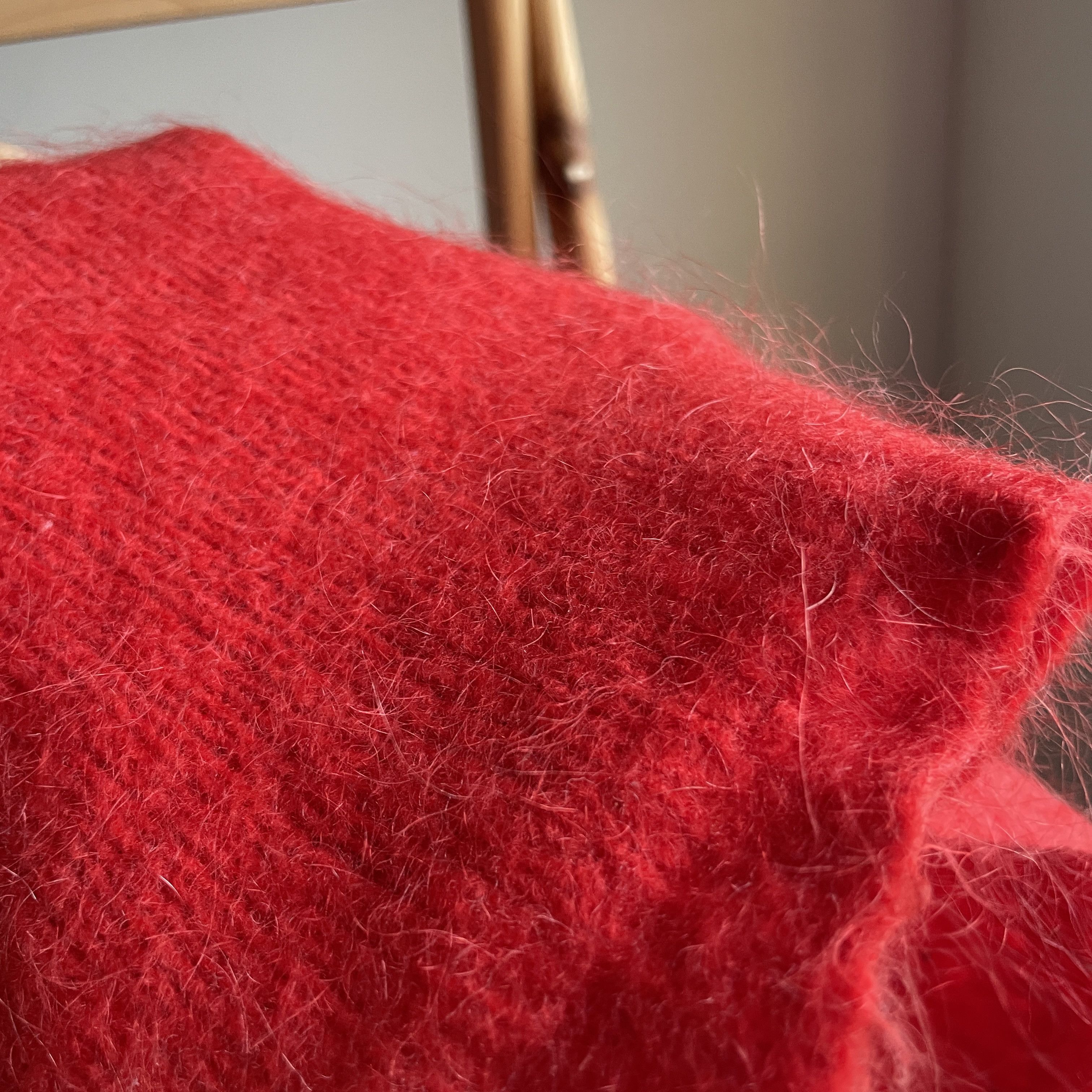 Sezane Sezane Balloon Sleeves Monair Wool Blend Womens Sweater Size XS / US 0-2 / IT 36-38 - 8 Thumbnail