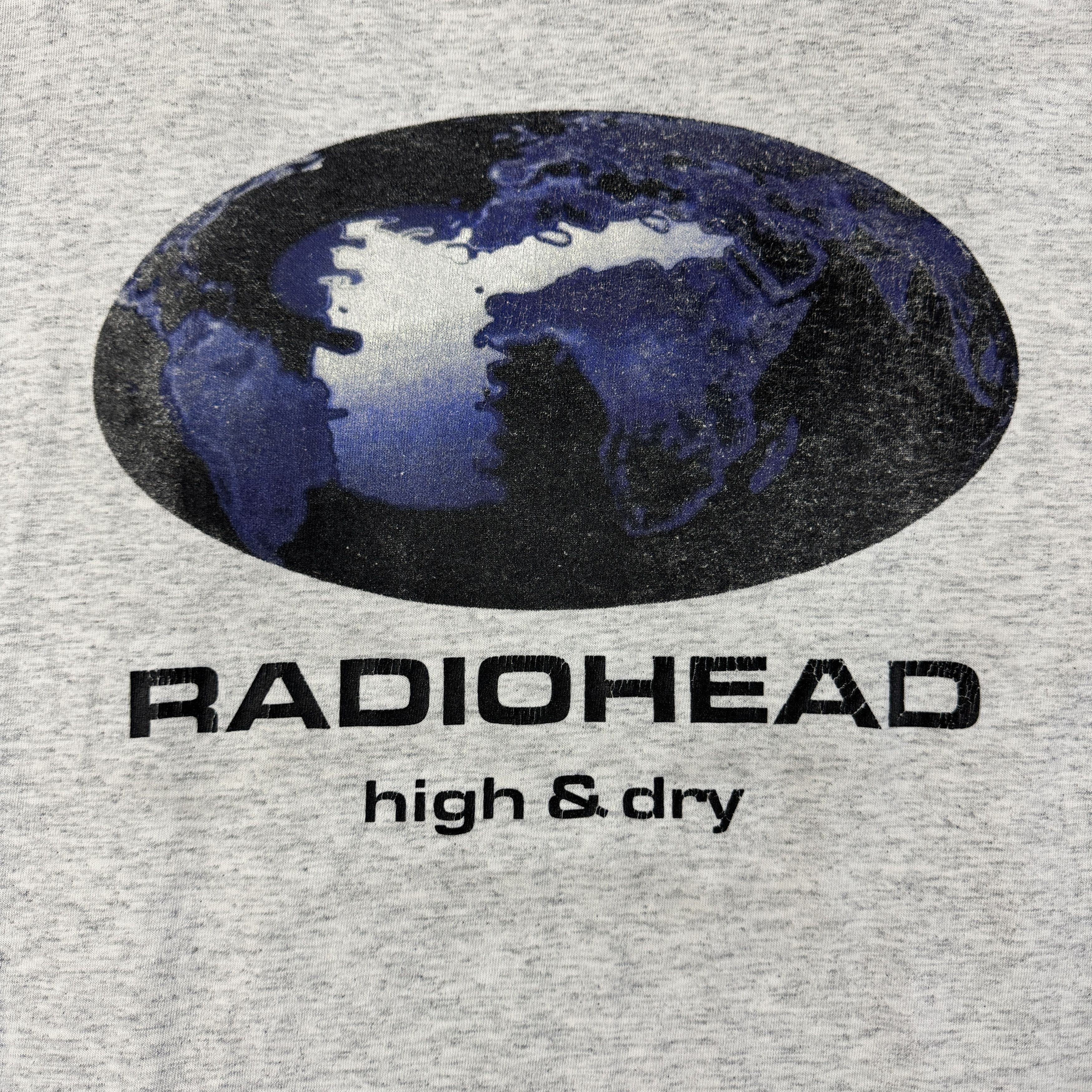 Band Tees Vintage 90s Radiohead UK Tour Shirt Size US XL / EU 56 / 4 - 5 Thumbnail