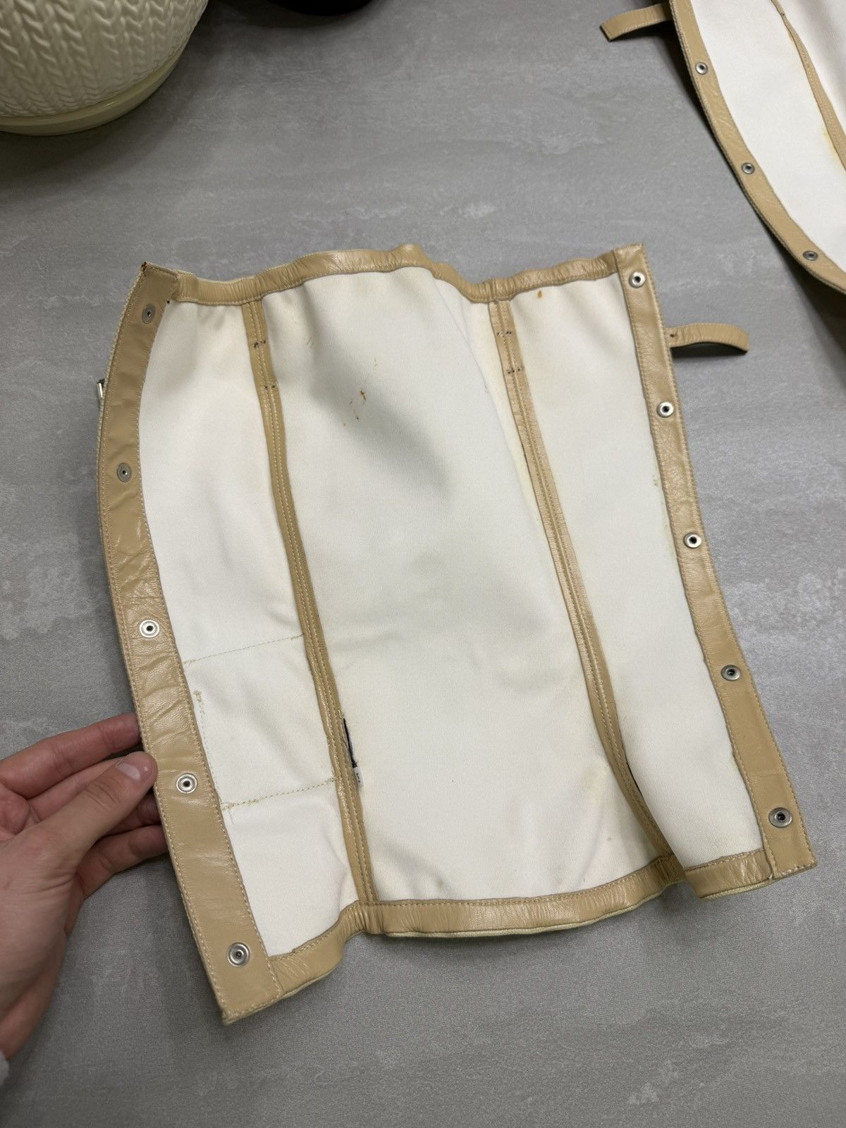 Max Mara S Max Mara beige gaiters leggings size M Size ONE SIZE - 10 Thumbnail