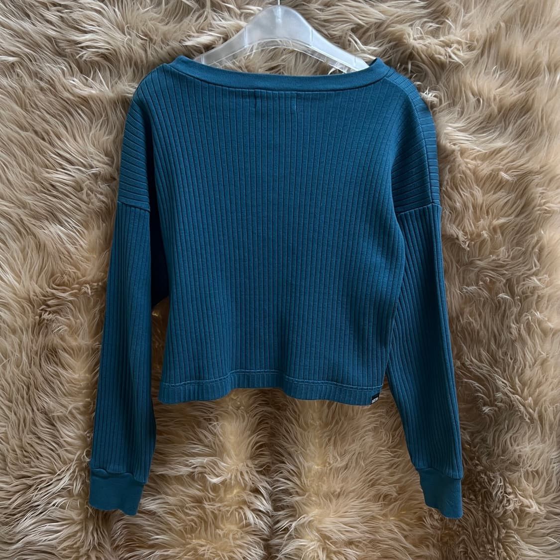 Hysteric Glamour Hysteric Glamor Crop Knit Long Sleeve Blue Size ONE SIZE - 2 Thumbnail