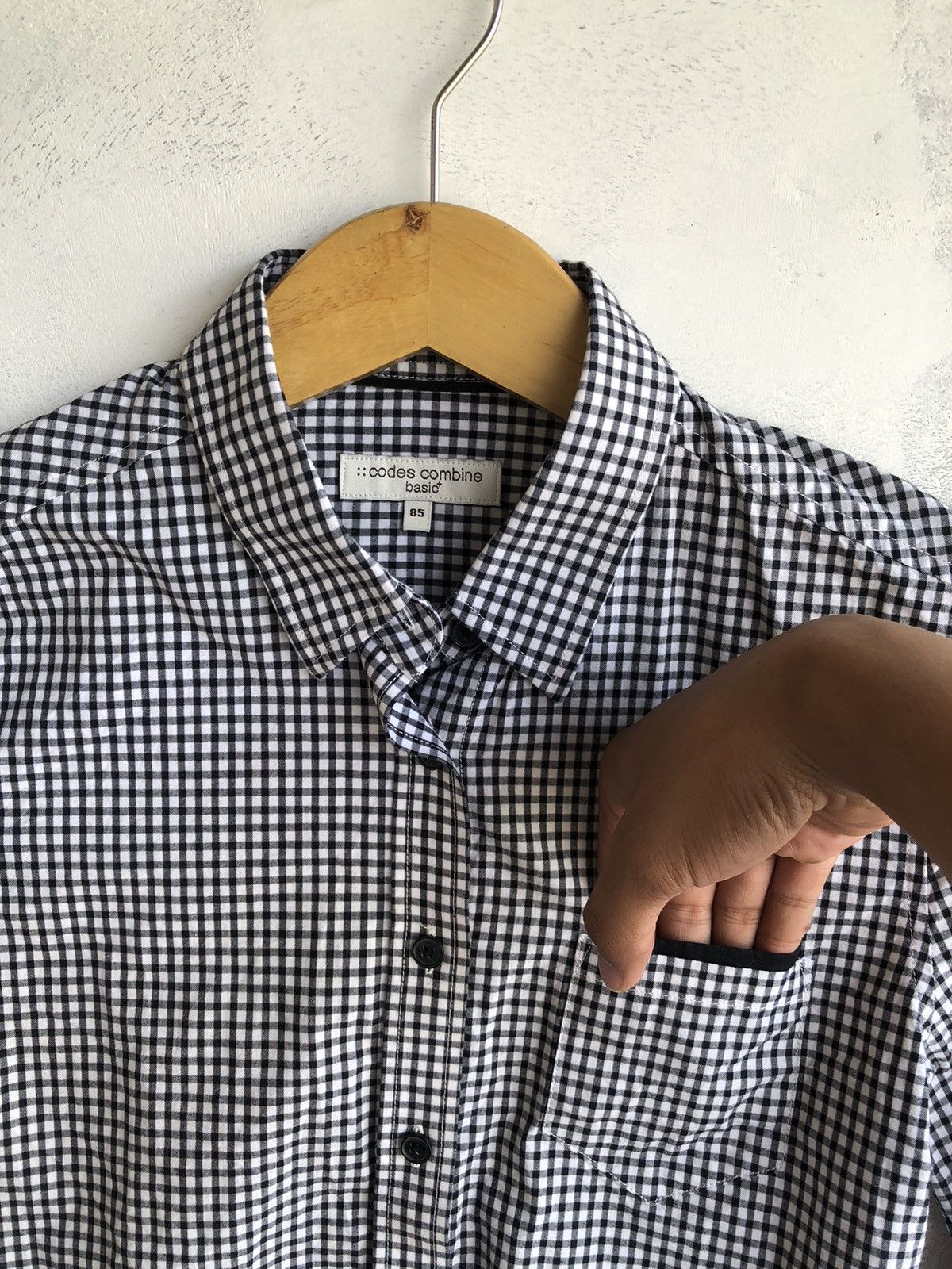Hysteric Glamour JAPANESE CODES COMBINE BASIC BUTTON SHIRT Size US S / EU 44-46 / 1 - 6 Thumbnail
