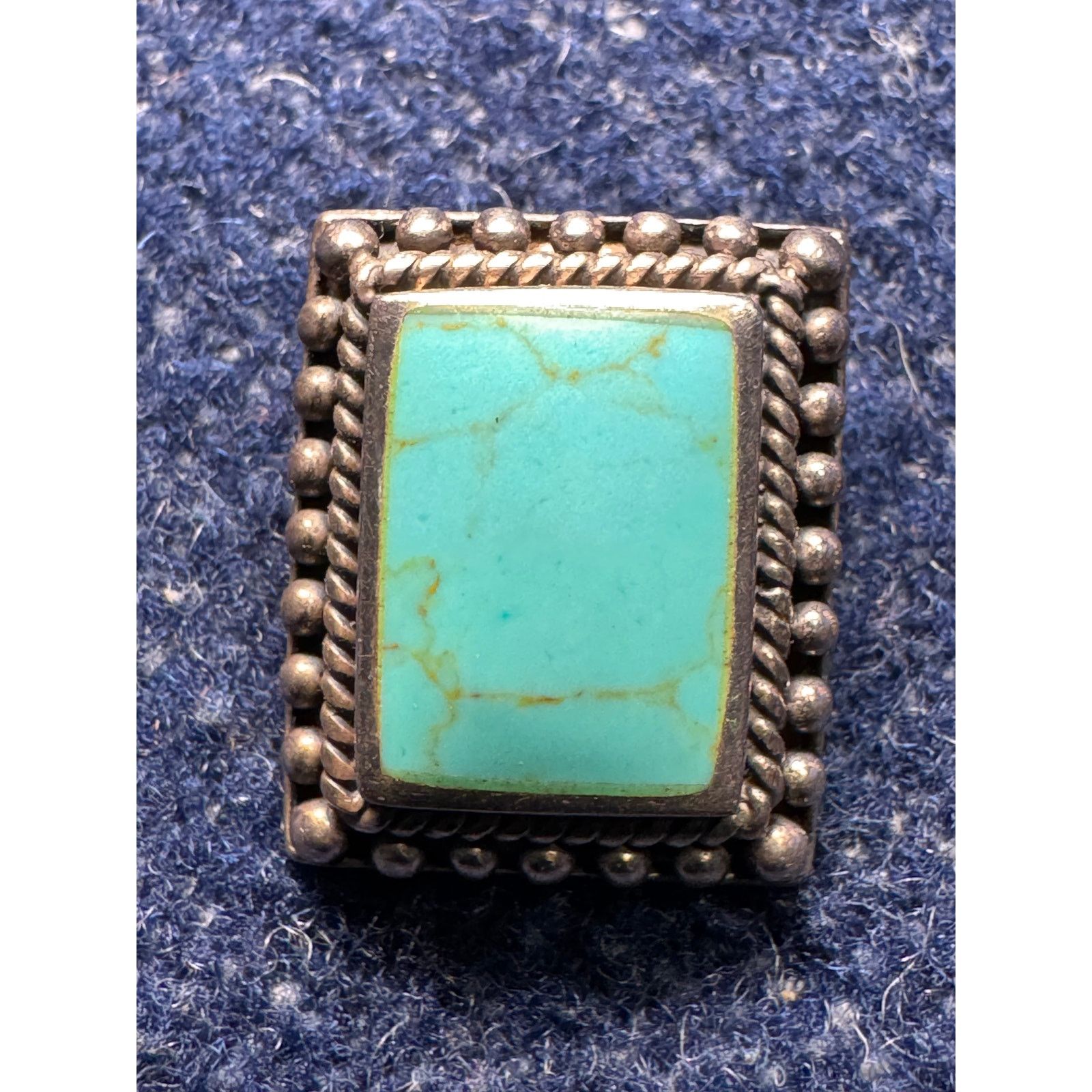 Other 925 Sterling Silver Turquoise Post Earrings Size ONE SIZE - 3 Thumbnail