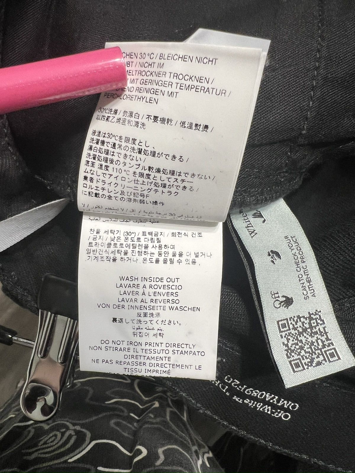Off-White Off-White “Paperclip” Slim-Straight Denim Size US 32 / EU 48 - 12 Thumbnail