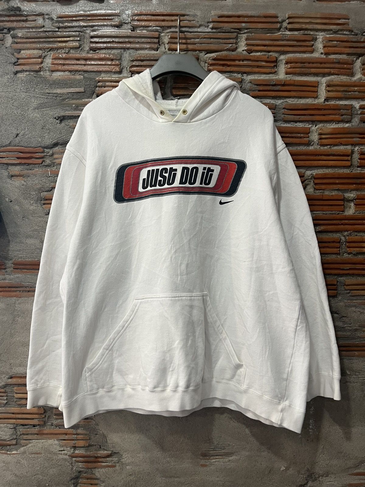 Nike Vintage NIKE JUST DO IT 2000’s Box Logo hoodie Size US XXL / EU 58 / 5 - 2 Thumbnail