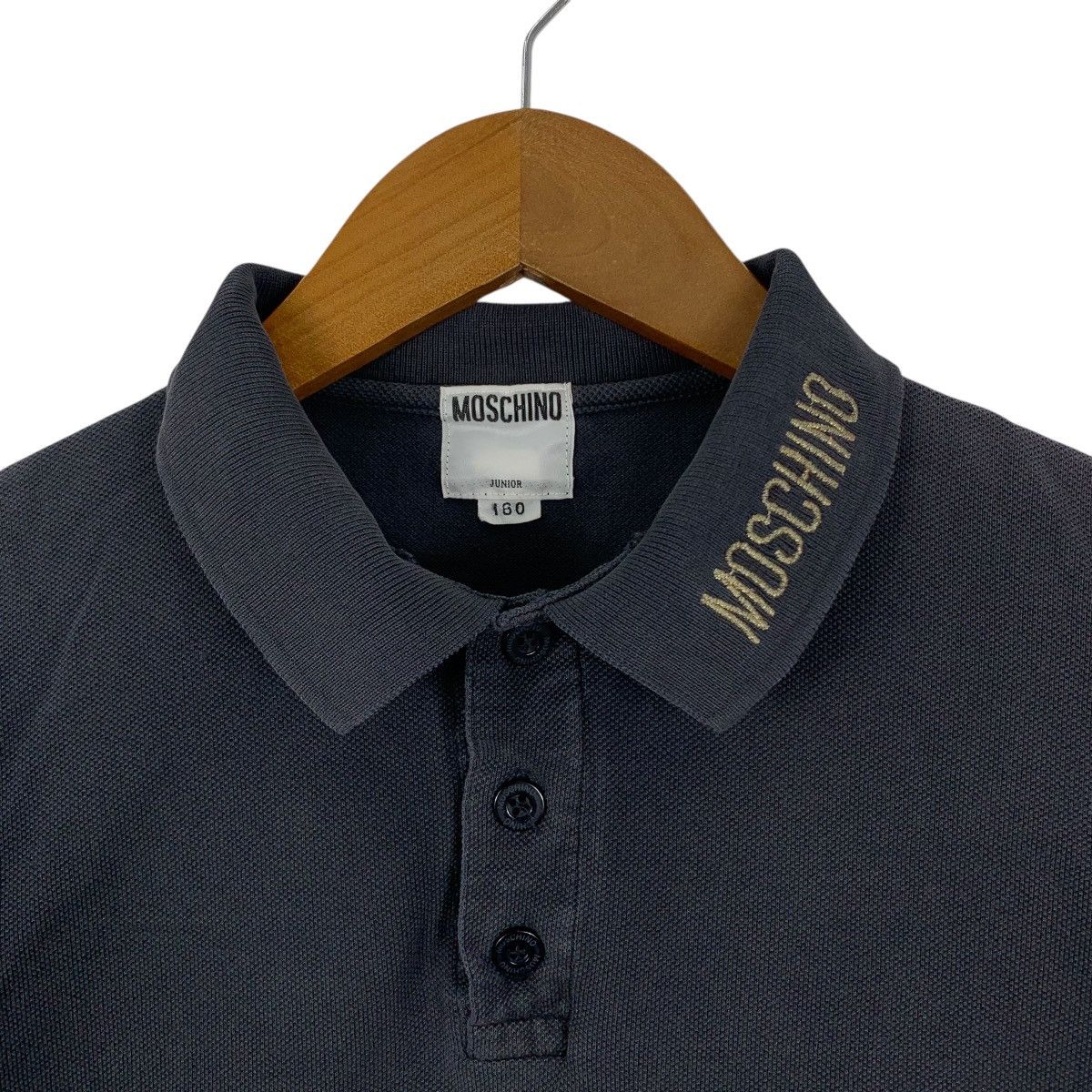 Moschino Vintage MOSCHINO JUNIOR Italian Brand Short Collar Tshirt Size US M / EU 48-50 / 2 - 3 Thumbnail