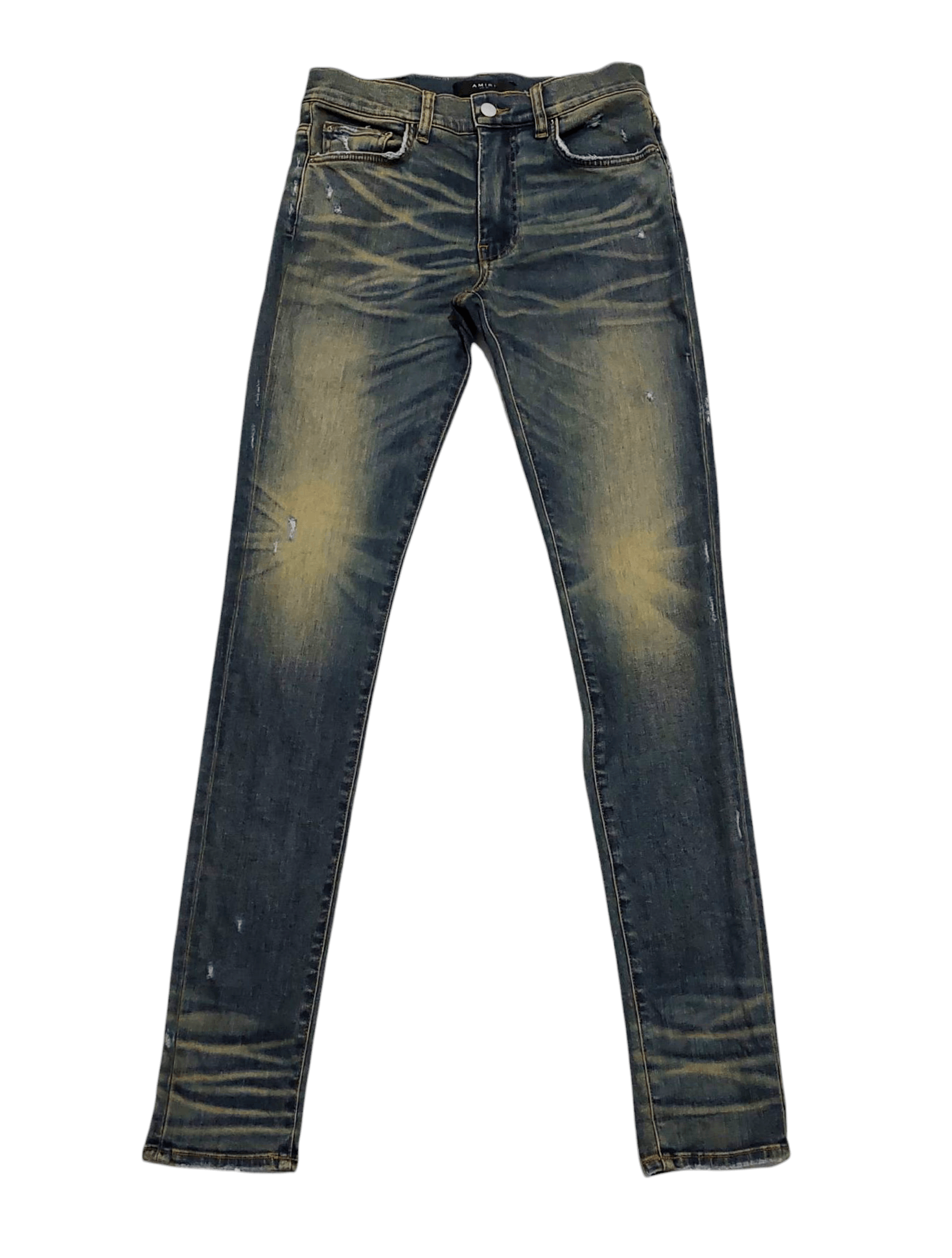Amiri Amiri Stack Jean - Indigo Size US 30 / EU 46 - 1 Thumbnail