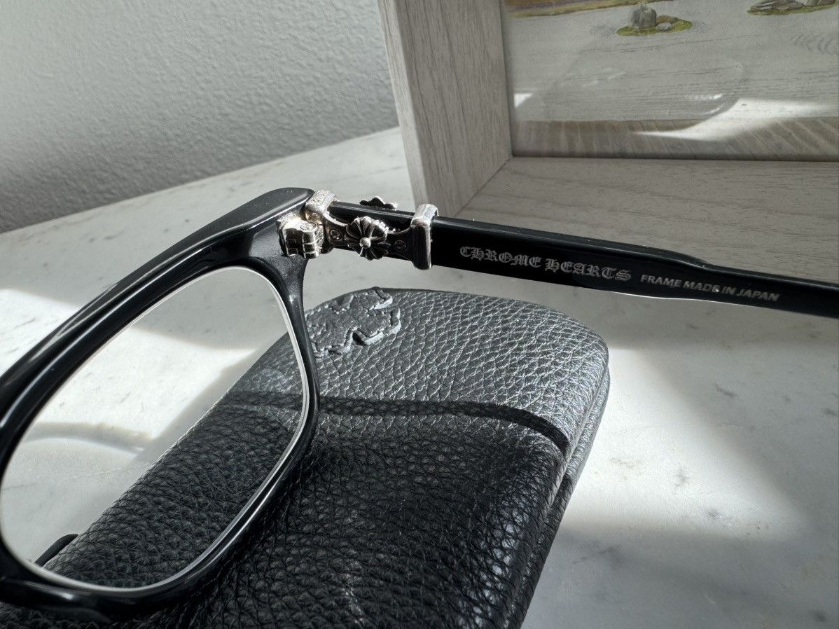 Chrome Hearts Chrome Hearts Pump Me Glasses Black Size ONE SIZE - 7 Thumbnail
