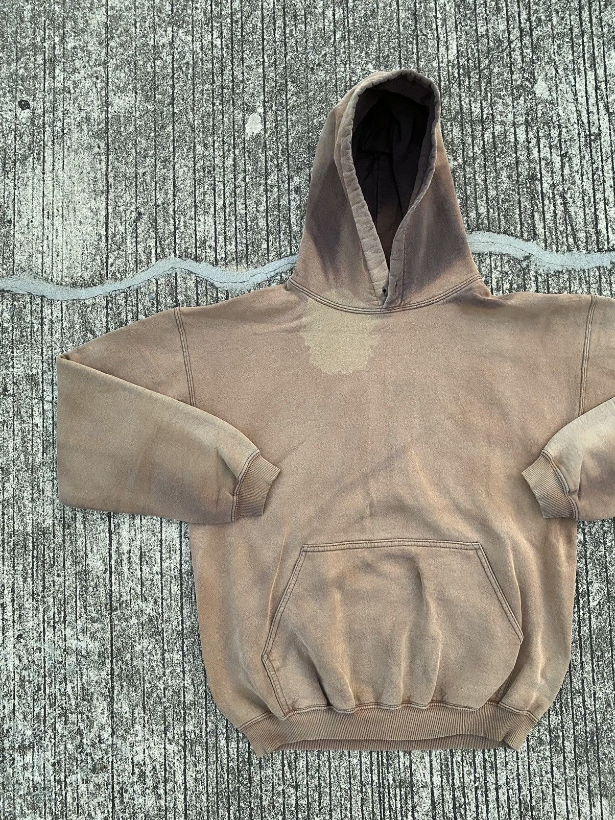 Russell Athletic Rare Faded Gildan Ultra Brown Hoodie 🥷🏿 Size US M / EU 48-50 / 2 - 2 Thumbnail