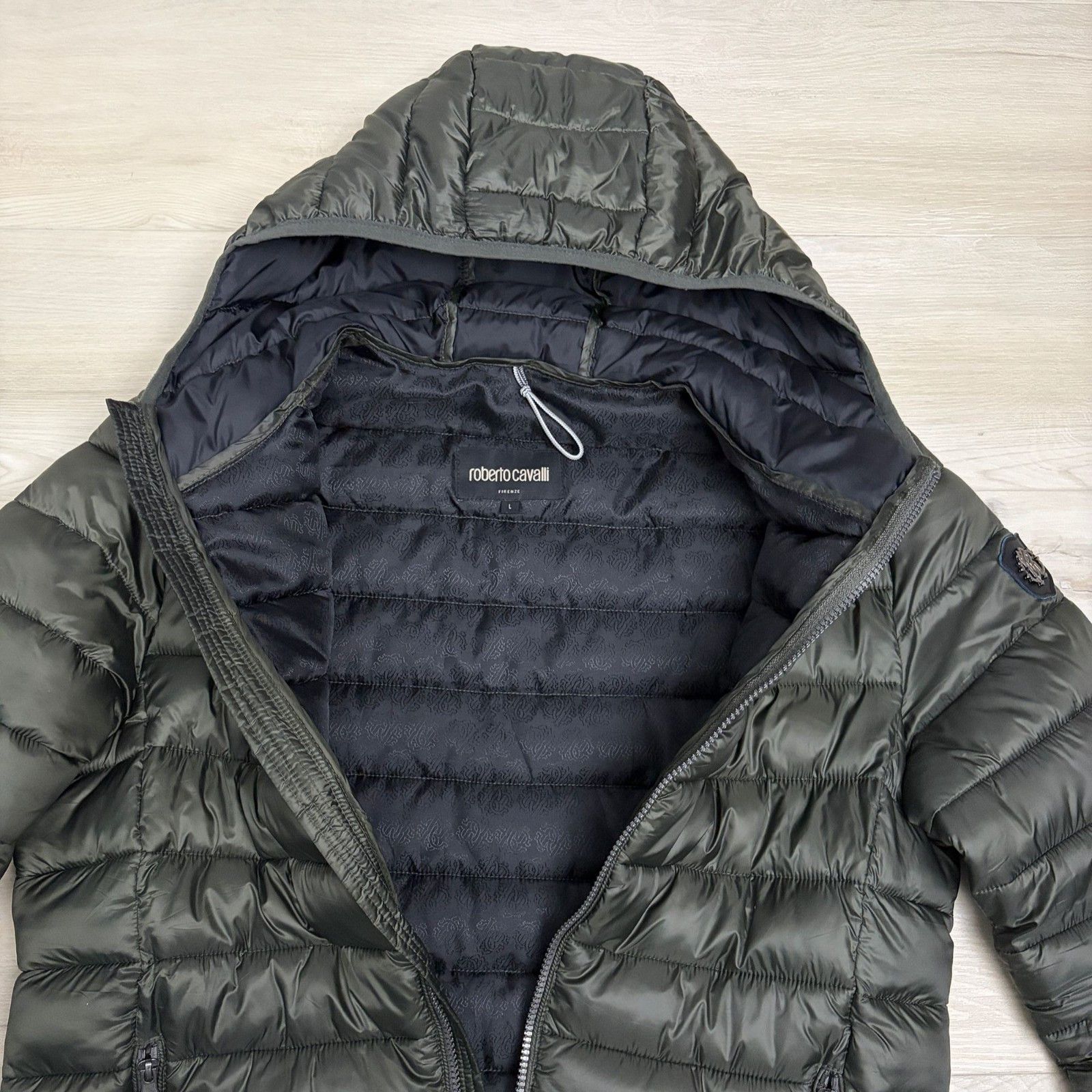 Roberto Cavalli ROBERTO CAVALLI Luxury Puffer Parka Jacket Coat Large Size L / US 10 / IT 46 - 5 Thumbnail