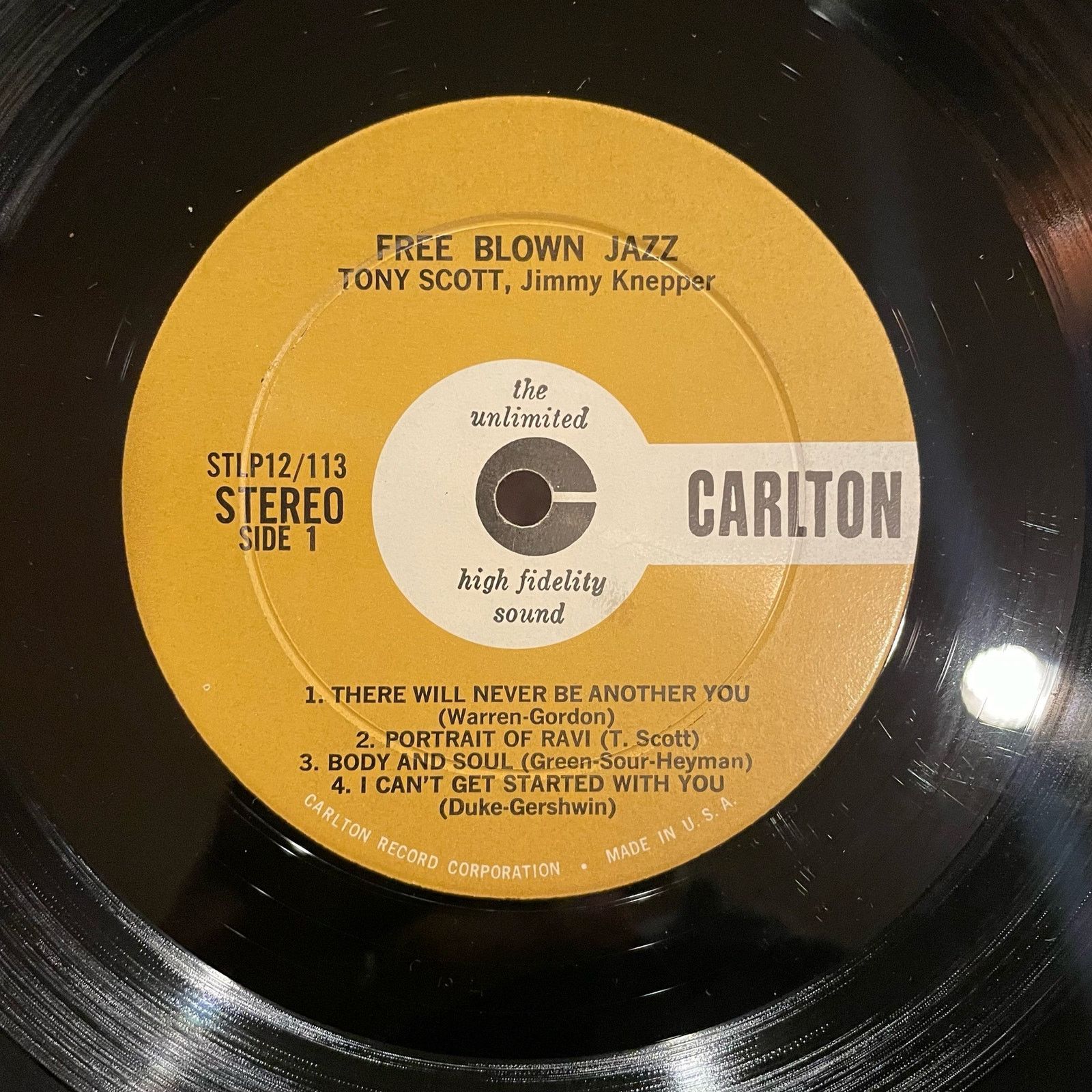 Other Tony Scott / Jimmy Knepper - Free Blown Jazz LP vinyl record Size ONE SIZE - 3 Thumbnail