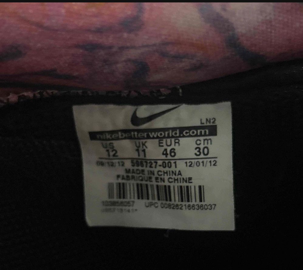 Nike Nike Lunar Force 1 Fuse Area 72 size 12 alien outer space Size US 12 / EU 45 - 6 Thumbnail