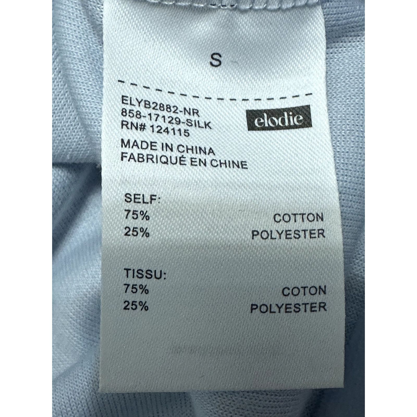 Other Elodie Mini Pull On Skirt Bodycon Velour Light Blue W S NWOT Size 26" / US 2 / IT 38 - 8 Thumbnail