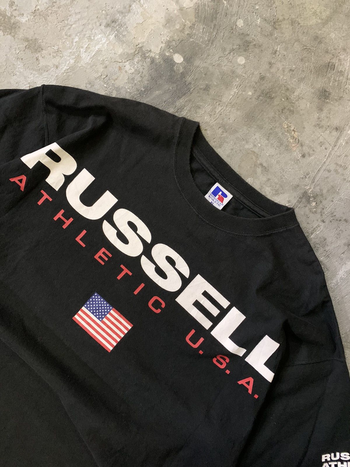 Russell Athletic × Vintage RUSSELL ATHLETIC Size US XL / EU 56 / 4 - 2 Thumbnail