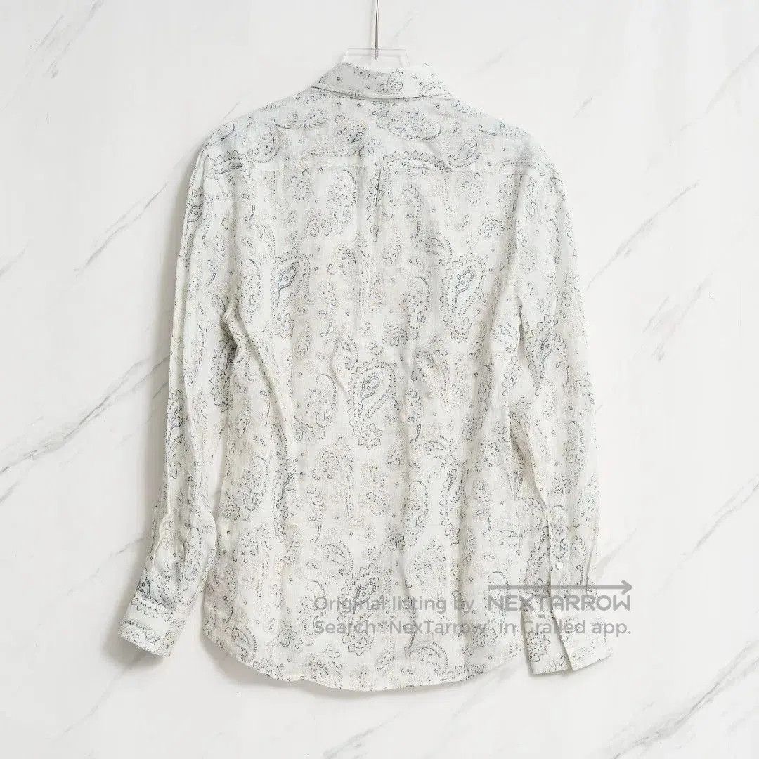 Brunello Cucinelli Brunello Cucinelli Men's Floral Print Shirt. Size US M / EU 48-50 / 2 - 3 Thumbnail
