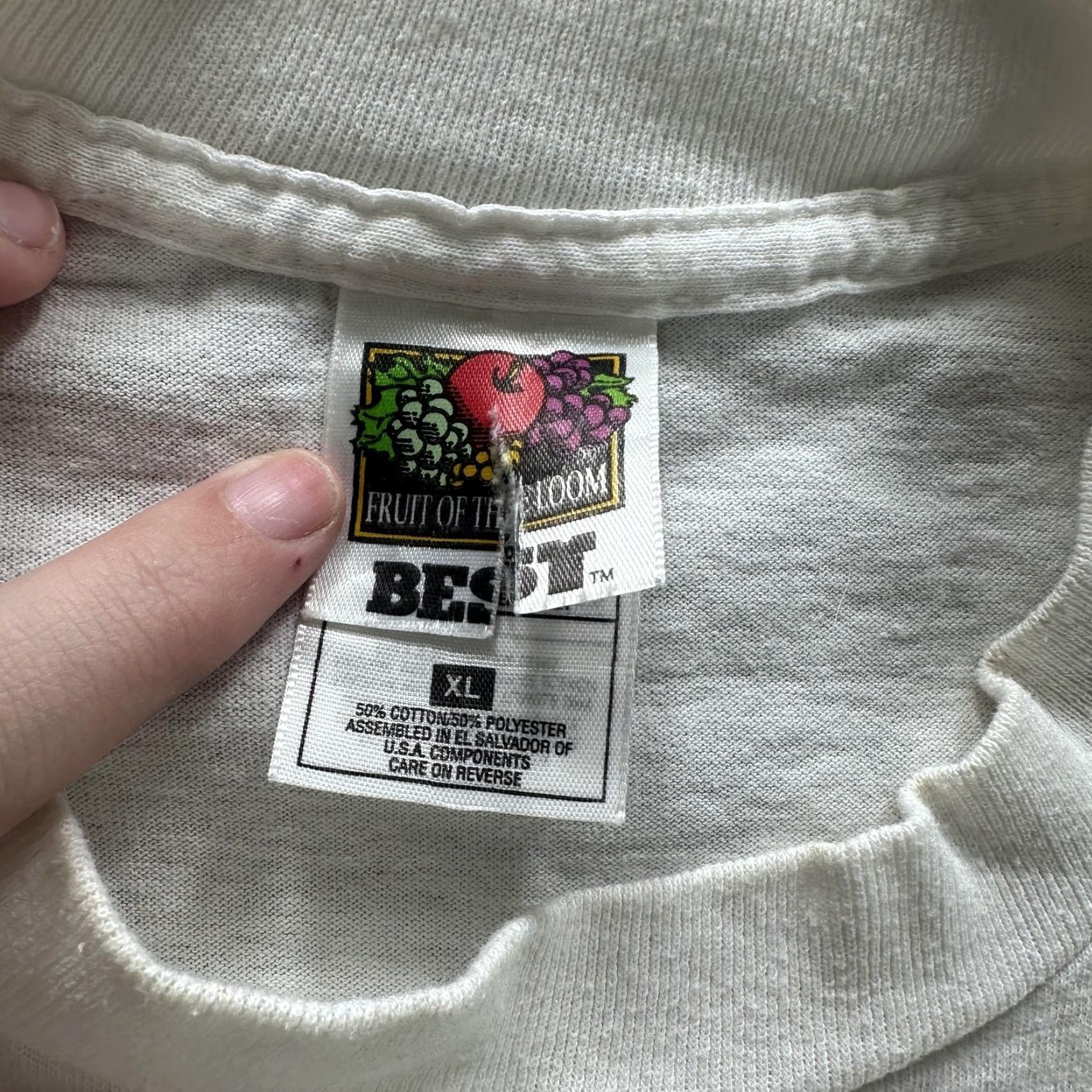 Fruit Of The Loom VINTAGE Experience New York Shirt Mens XL White Fruit Of The Loom Graphic 90s Size US XL / EU 56 / 4 - 6 Thumbnail