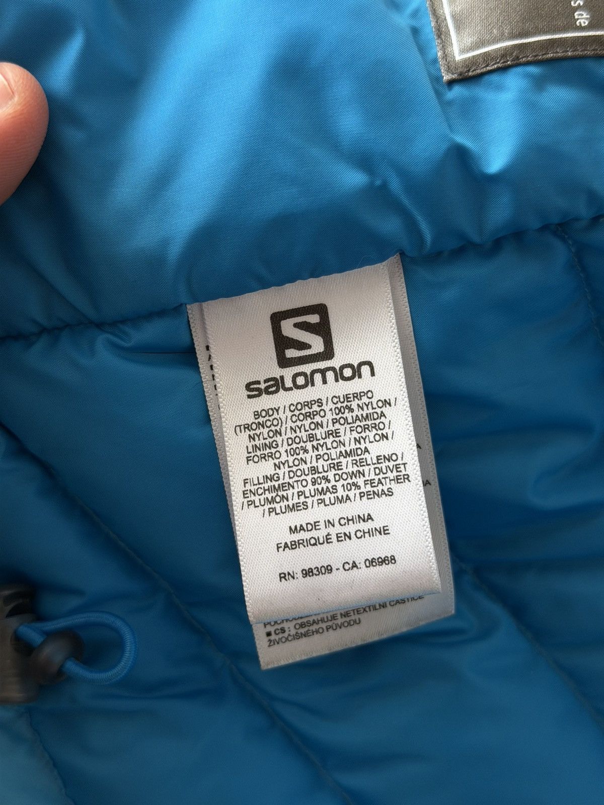 Salomon Salomon Pertex Microlight Eco Insulated Hood Jacket Size M / US 6-8 / IT 42-44 - 16 Thumbnail