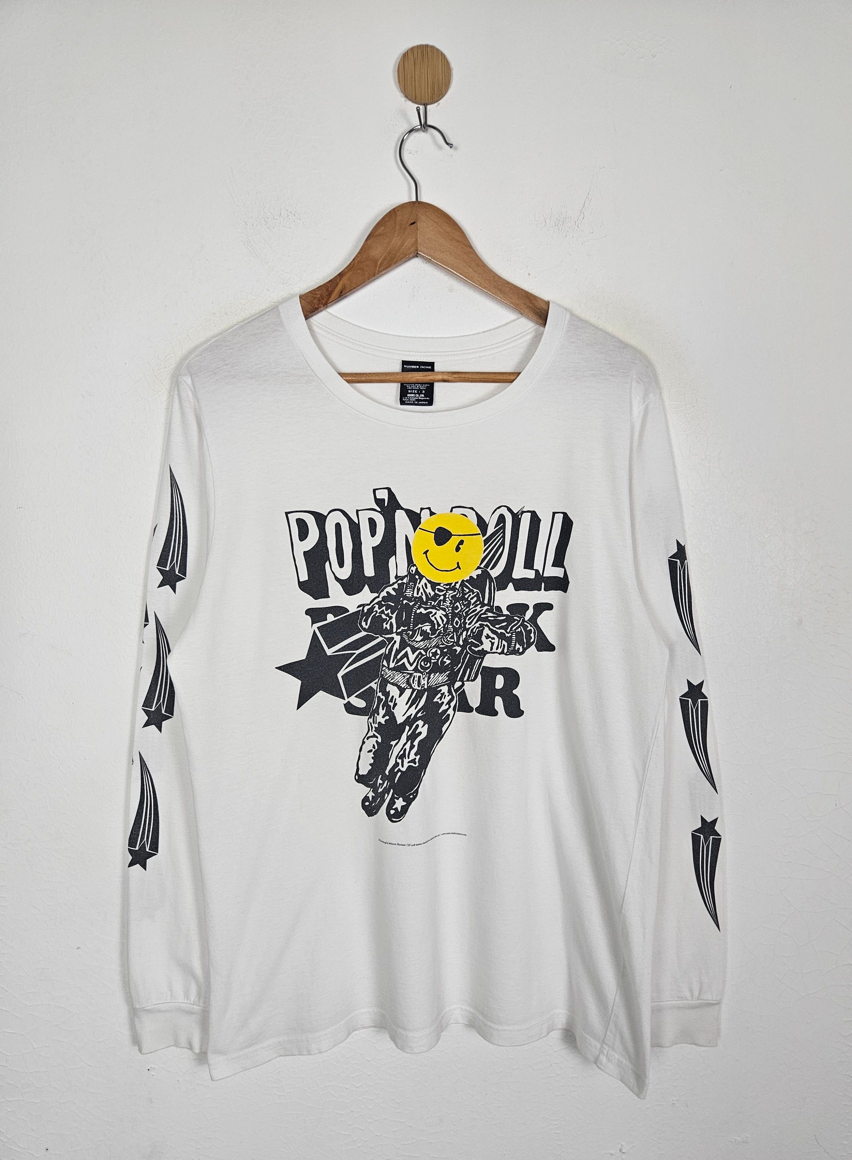 Number (N)ine Number nine white long sleeve | Grailed
