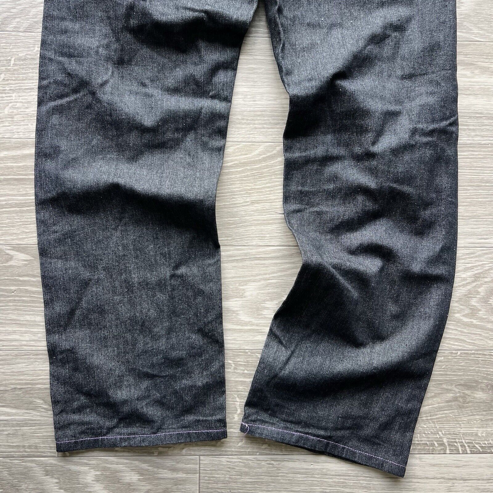 Other Vintage Y2k Jeans Mens Emo Skater Baggy Grunge Embroidered Size US 36 / EU 52 - 2 Thumbnail
