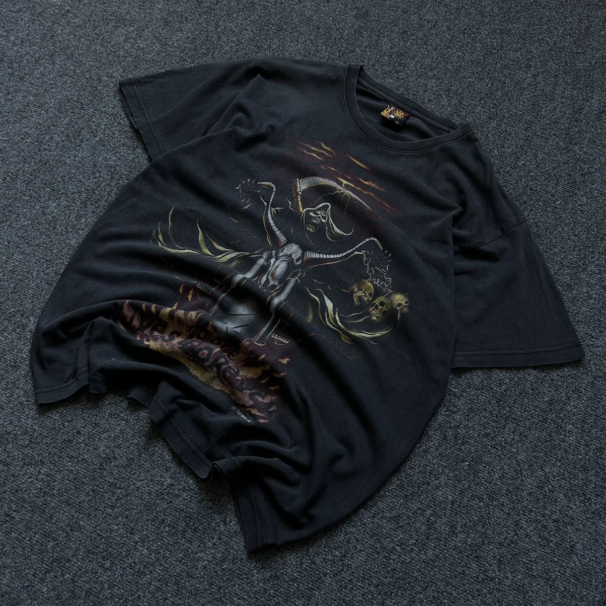 Band Tees VTG Adult Adult No one lives forever Sun Faded Size XL Band Size US XL / EU 56 / 4 - 1 Thumbnail