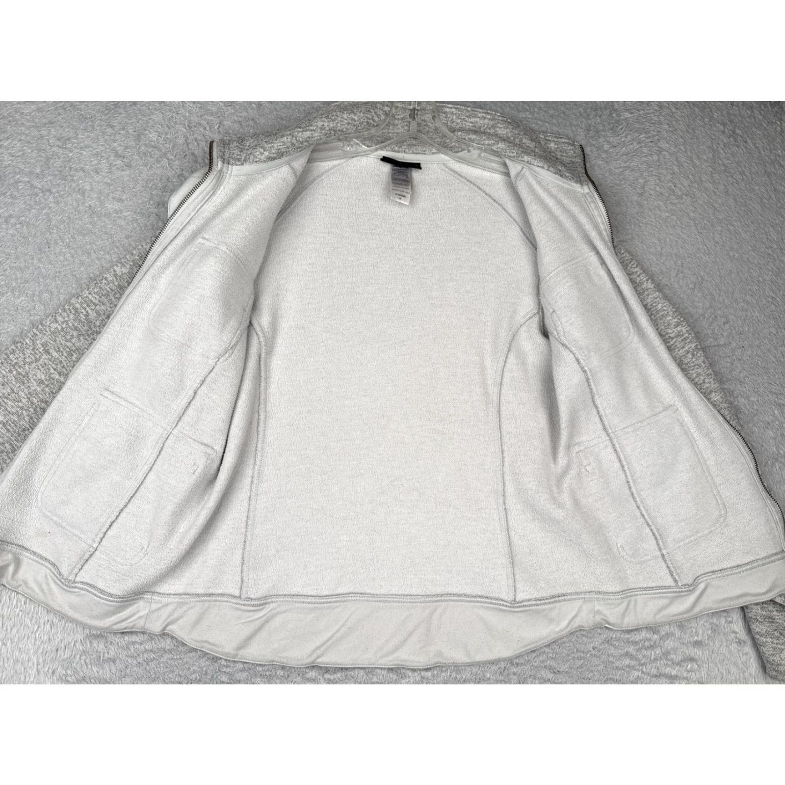 Patagonia Patagonia Jacket Womens Medium Gray Better Jacket Knit Shell Pockets Mock Neck Size M / US 6-8 / IT 42-44 - 2 Thumbnail