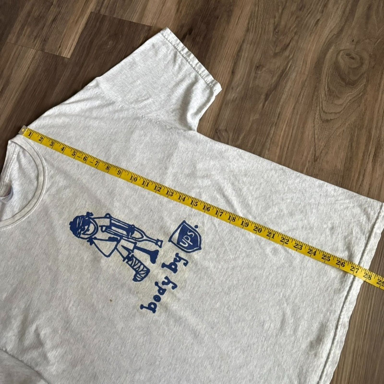 Vintage Vintage Body By UPS T-Shirt Men's Size L Funny Size US L / EU 52-54 / 3 - 4 Thumbnail