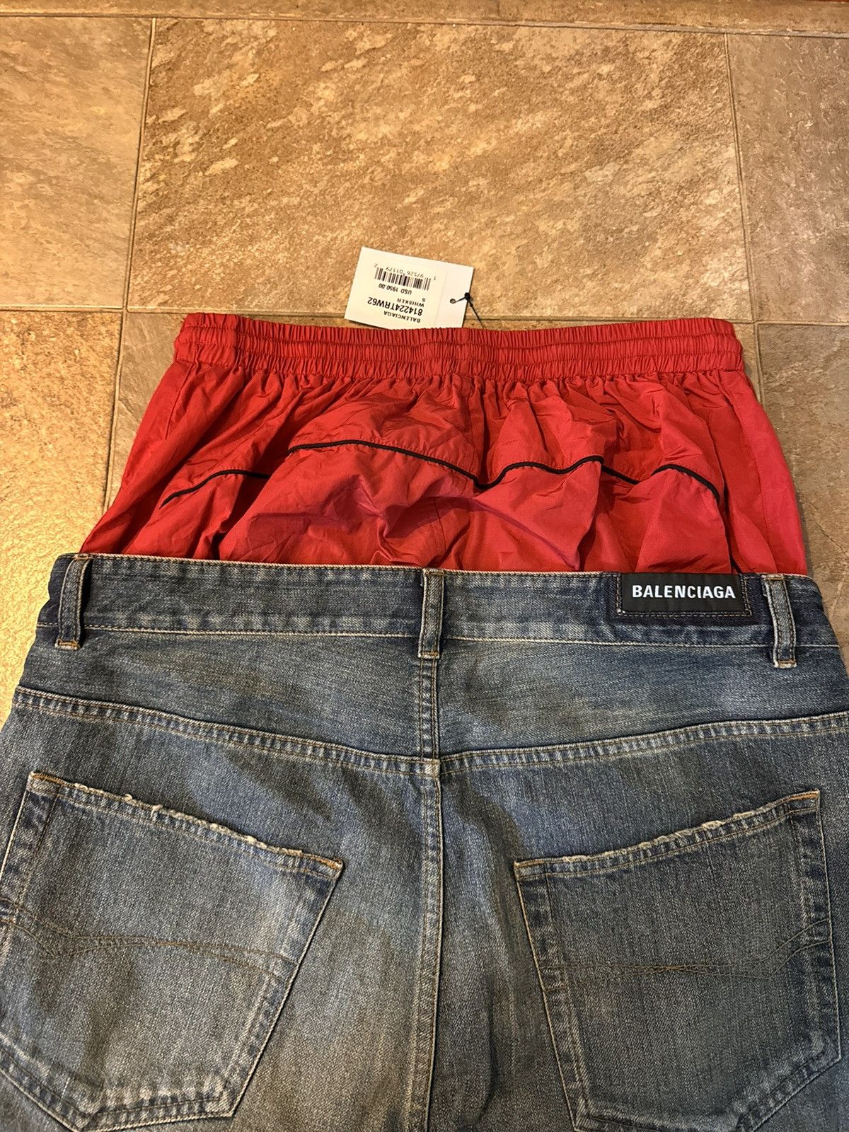 Balenciaga Balenciaga double layer denim pants Size US 32 / EU 48 - 15 Thumbnail