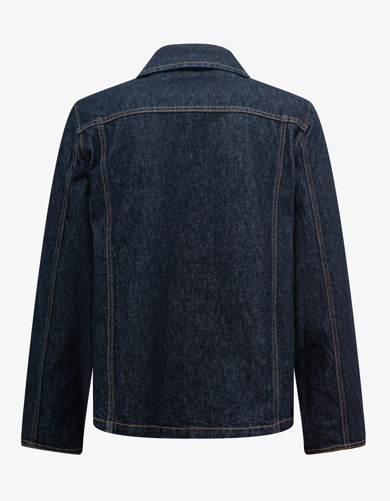 Off-White Off-White Blue Wave Off Utility Denim Jacket Size US M / EU 48-50 / 2 - 2 Thumbnail