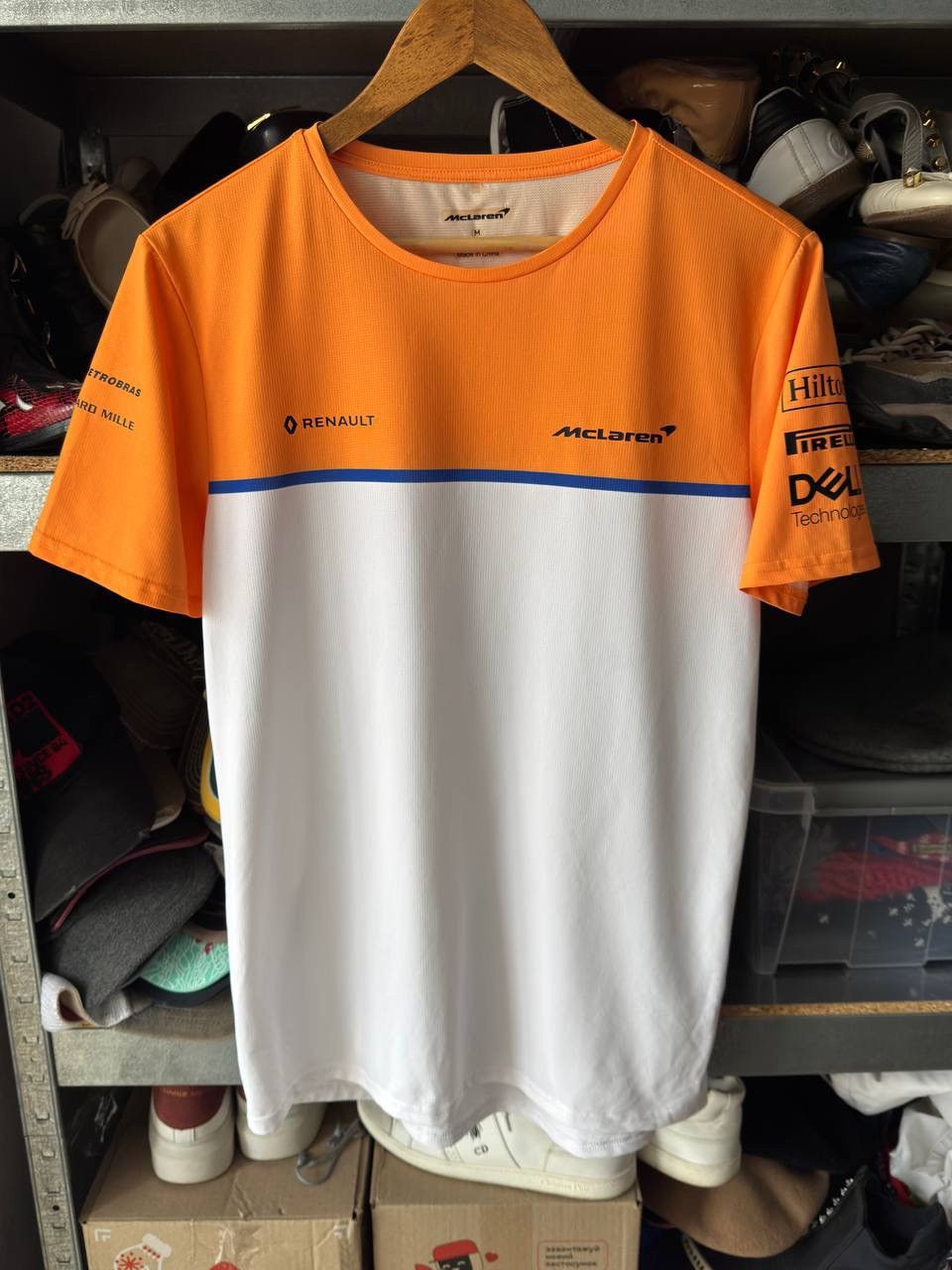 Malcolm McLaren FORMULA 1 MCLAREN RENAULT RACING SHIRT JERSEY SAINZ ERA Size US M / EU 48-50 / 2 - 1 Thumbnail