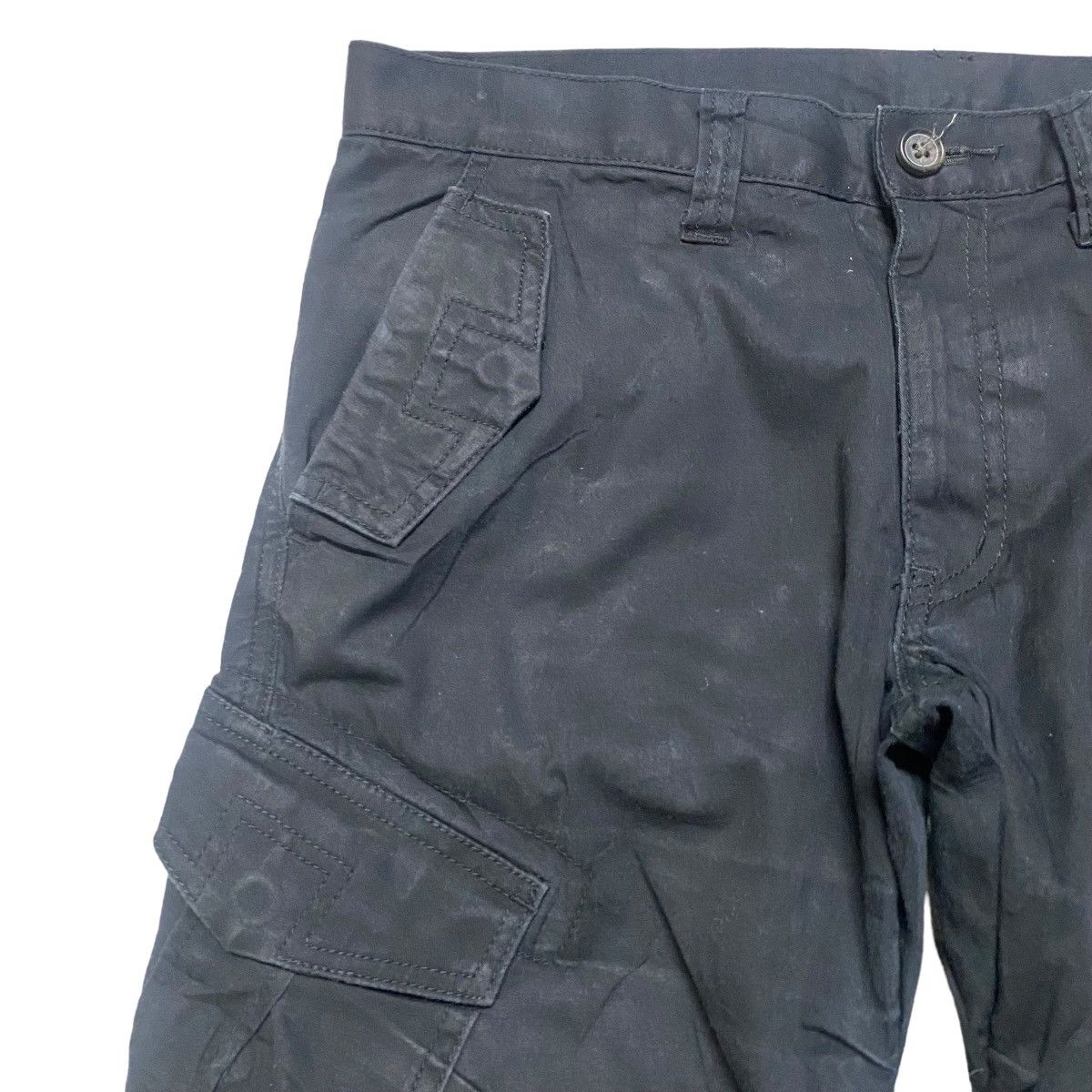 Tornado Mart Vintage Tornado Mart Stacked Cargo Flare Pants Size US 31 - 6 Thumbnail